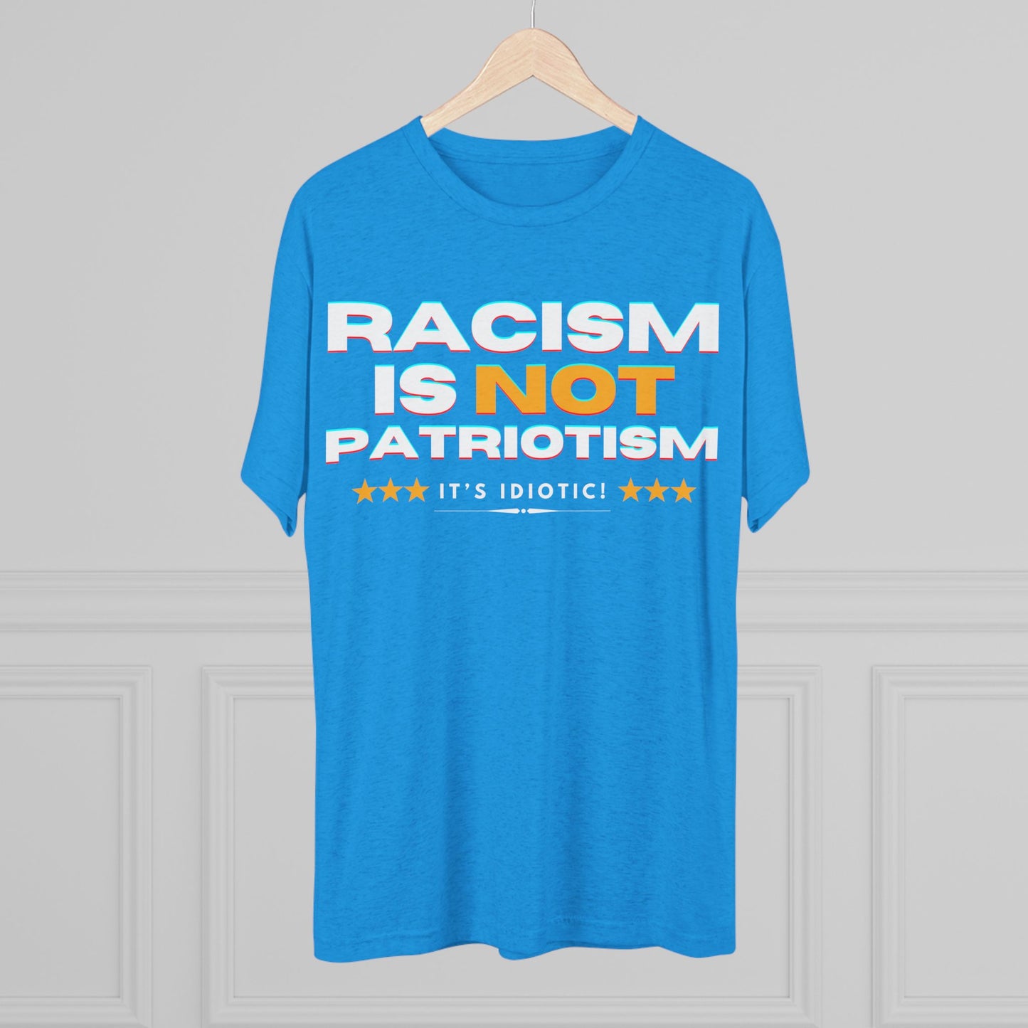 Anti-Racism - ATHLETIC FITTED T-Shirt