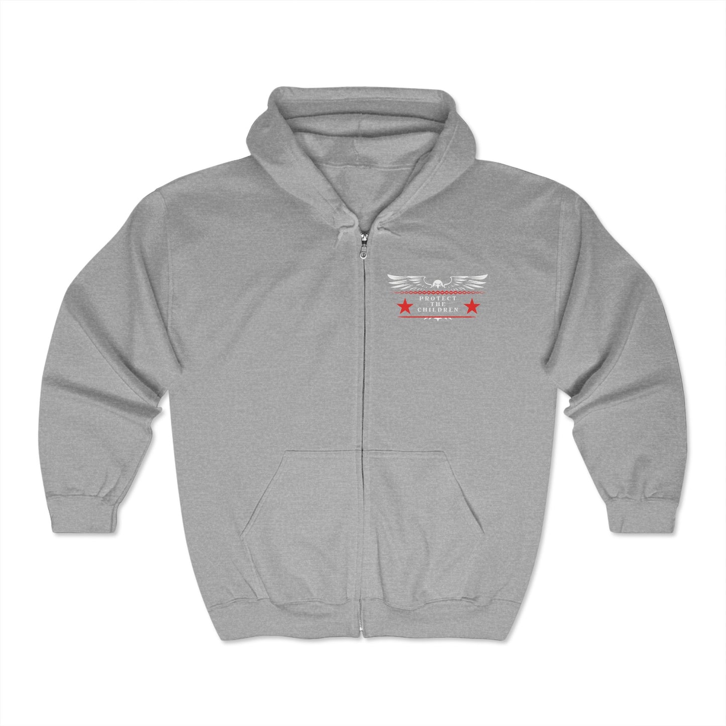 Anti-Pedophile - Zip up Hoodie
