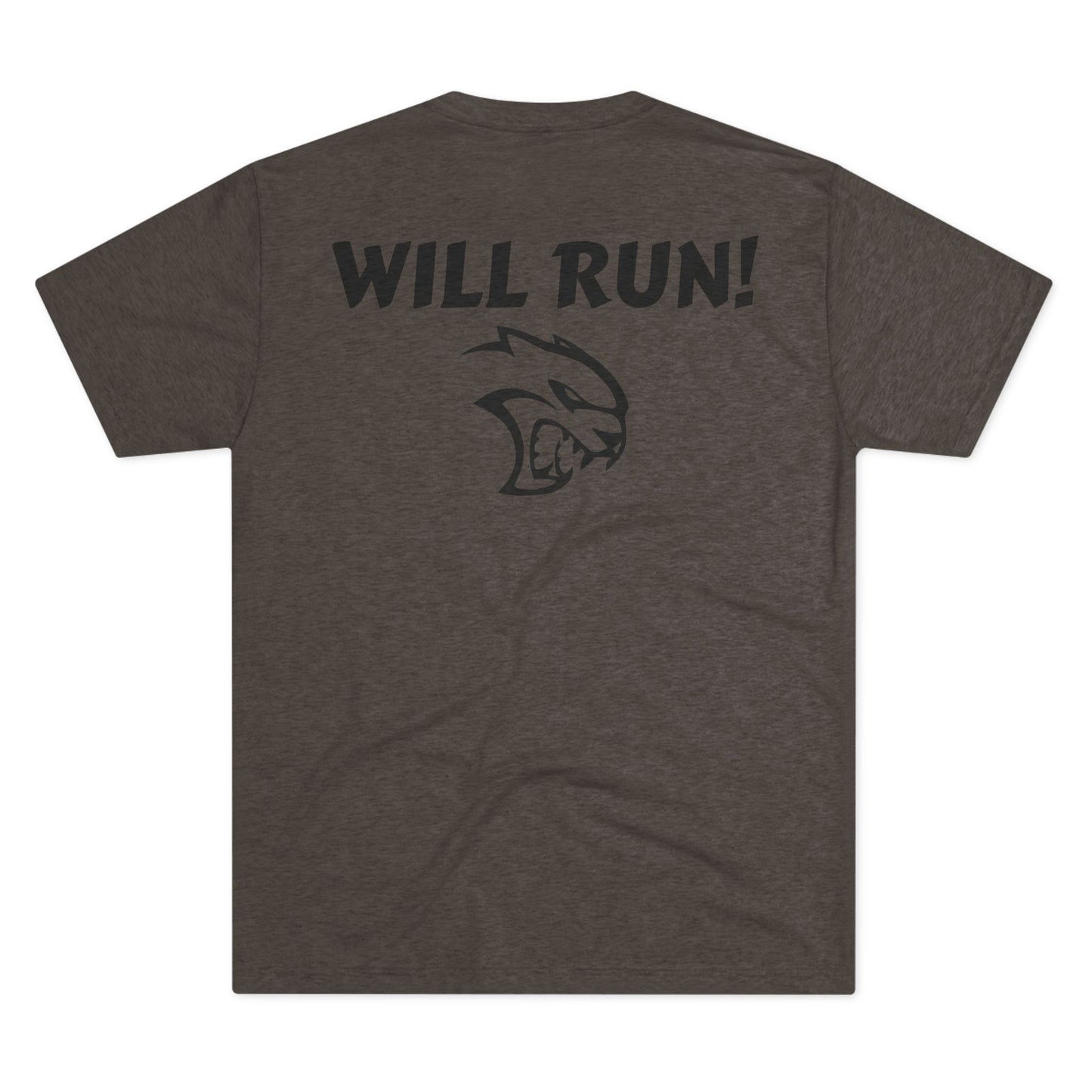 HELLCAT -WILL RUN Unisex Tri-Blend Crew Tee