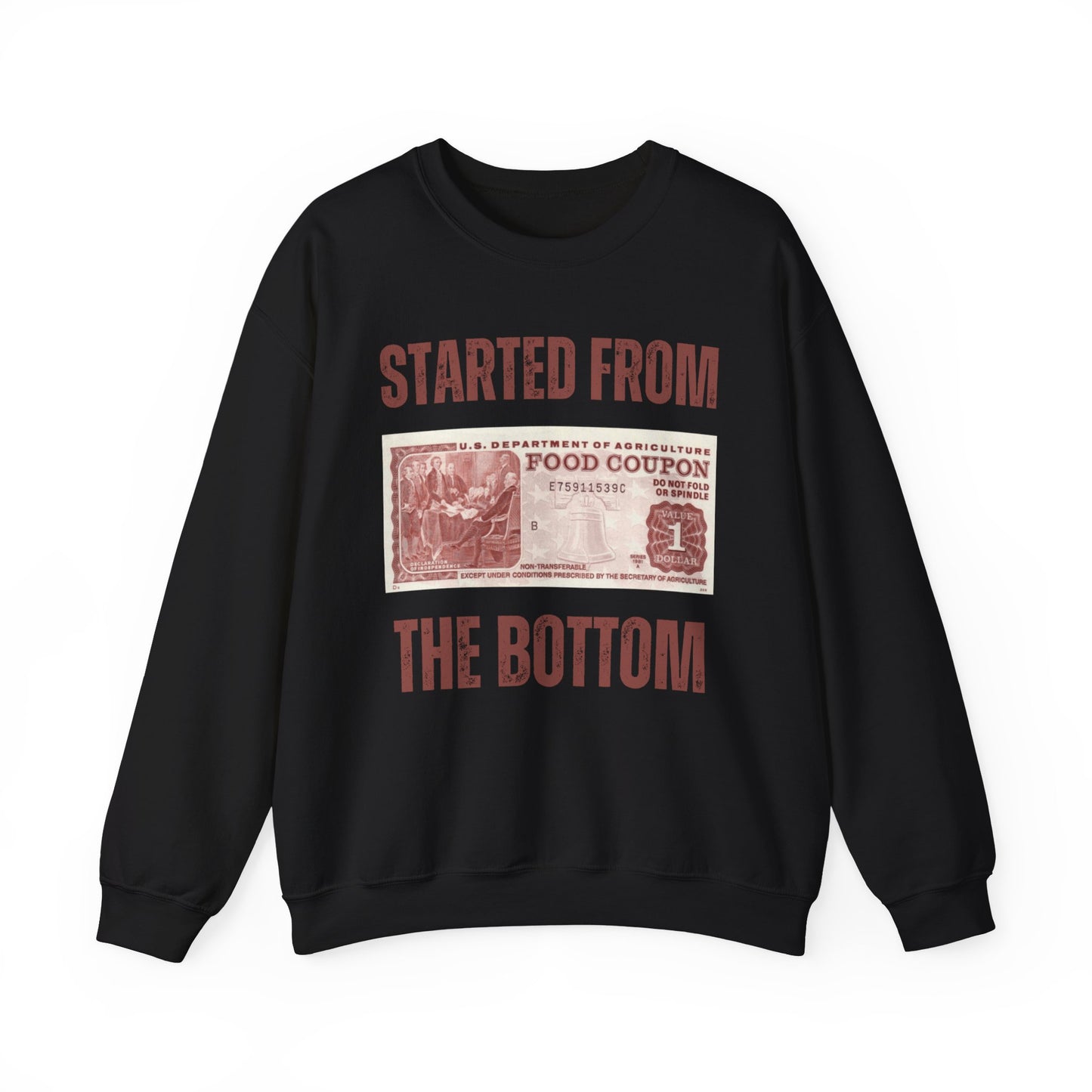 Started from the Bottom - Unisex Heavy Blend™ Crewneck Sweatshirt