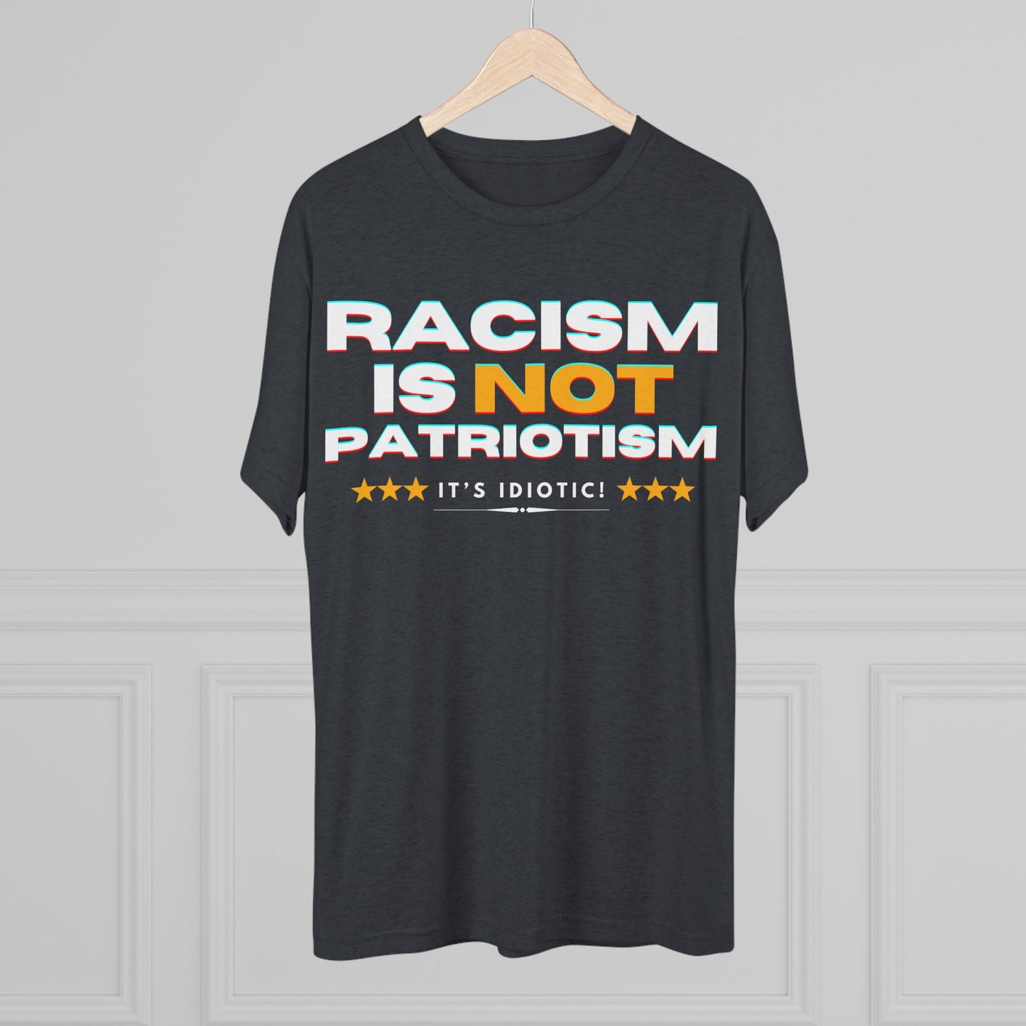Anti-Racism - ATHLETIC FITTED T-Shirt