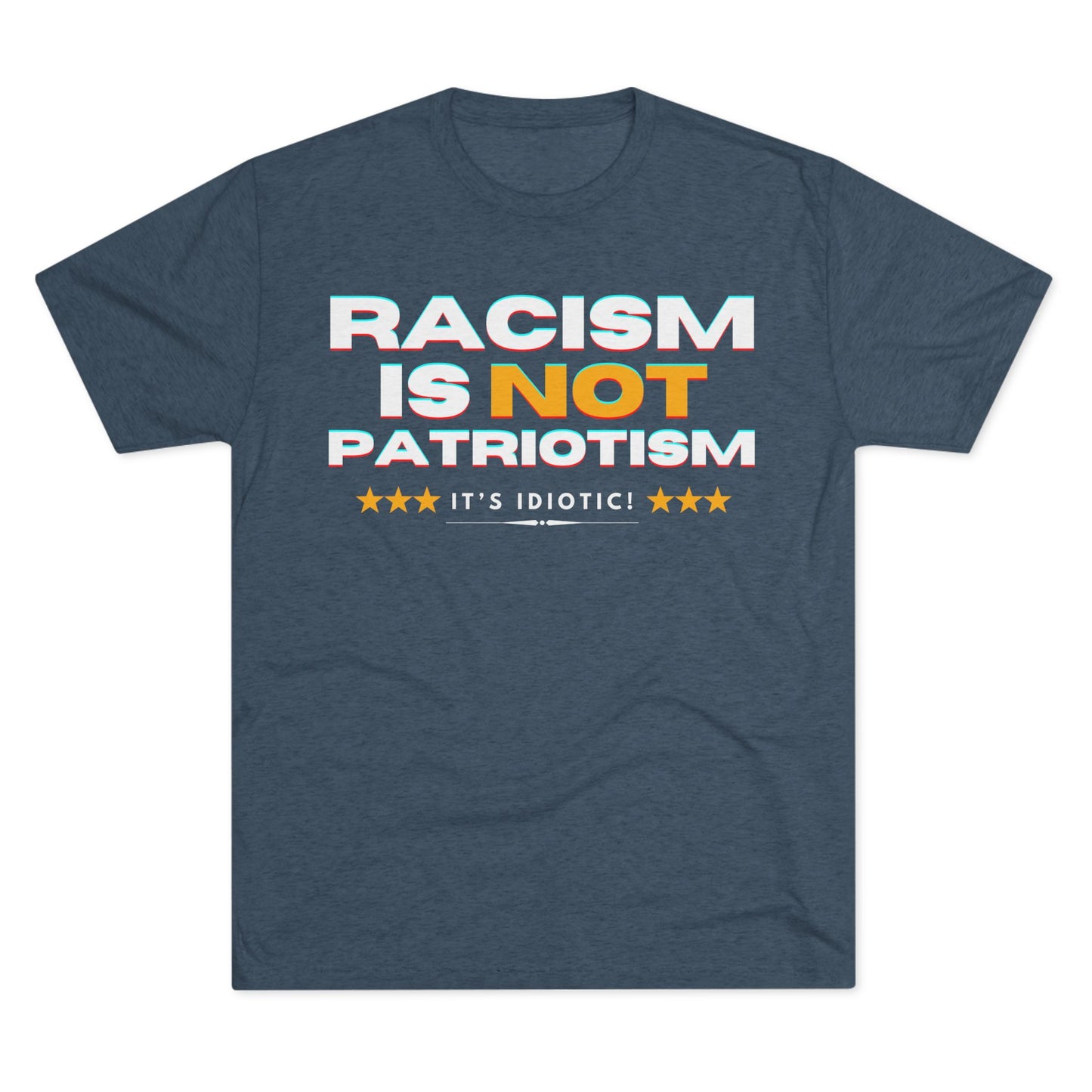 Anti-Racism - ATHLETIC FITTED T-Shirt
