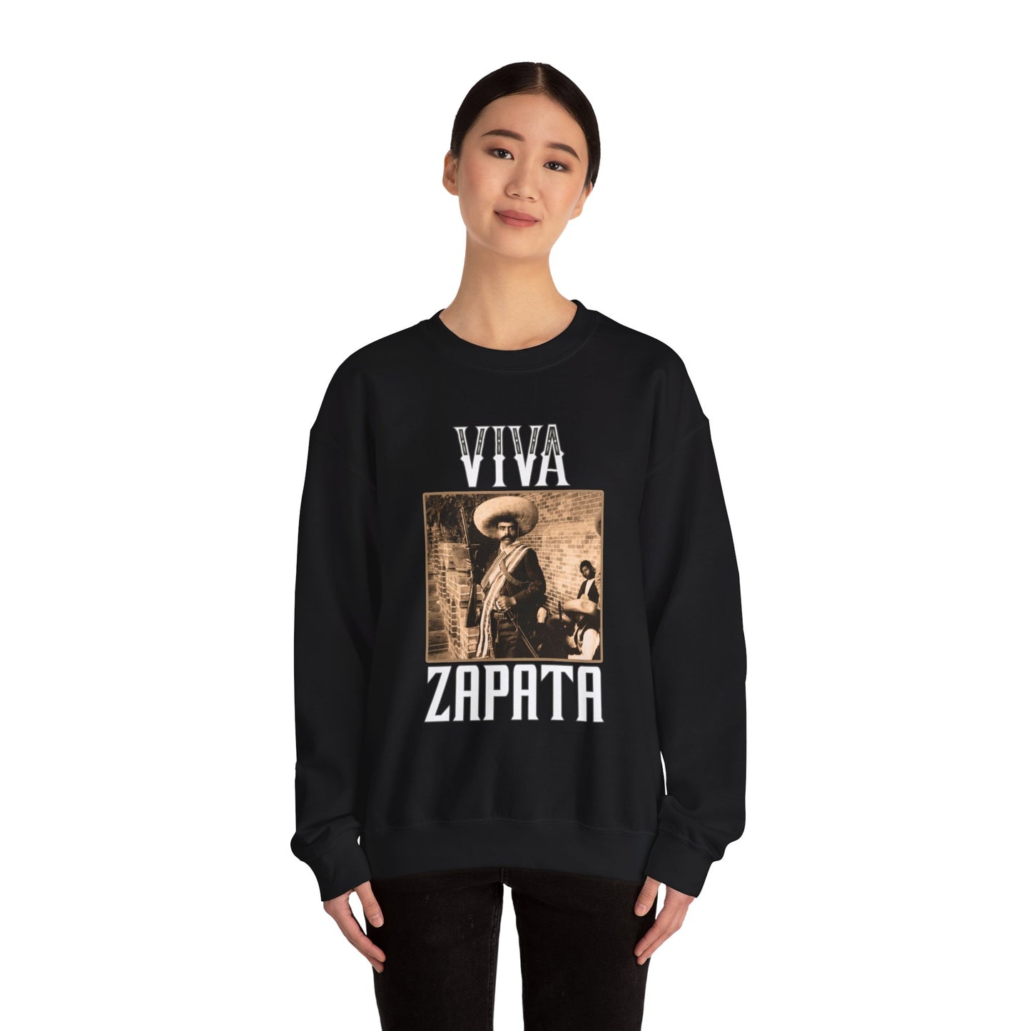 VIVA ZAPATA - Unisex Heavy Blend™ Crewneck Sweatshirt