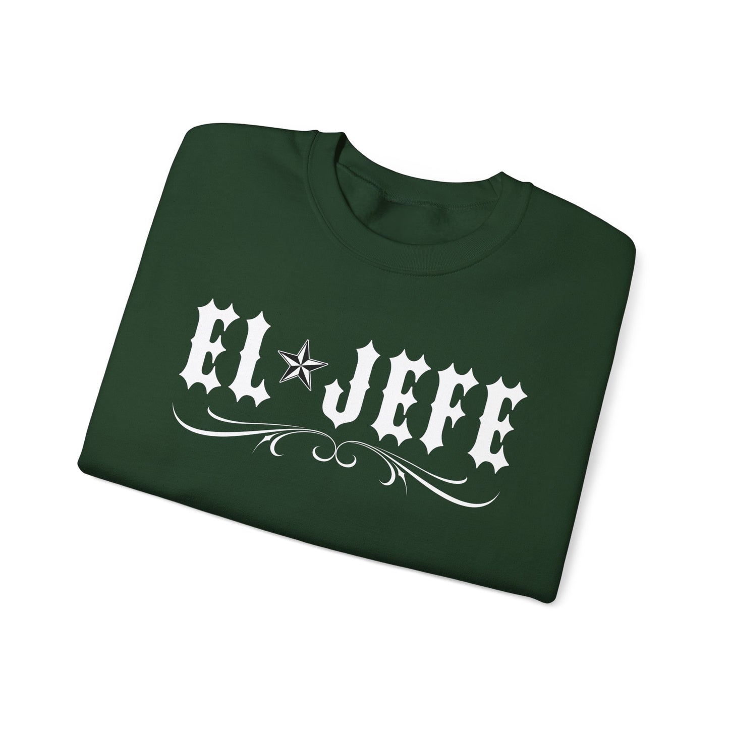EL JEFE - Unisex Heavy Blend™ Crewneck Sweatshirt