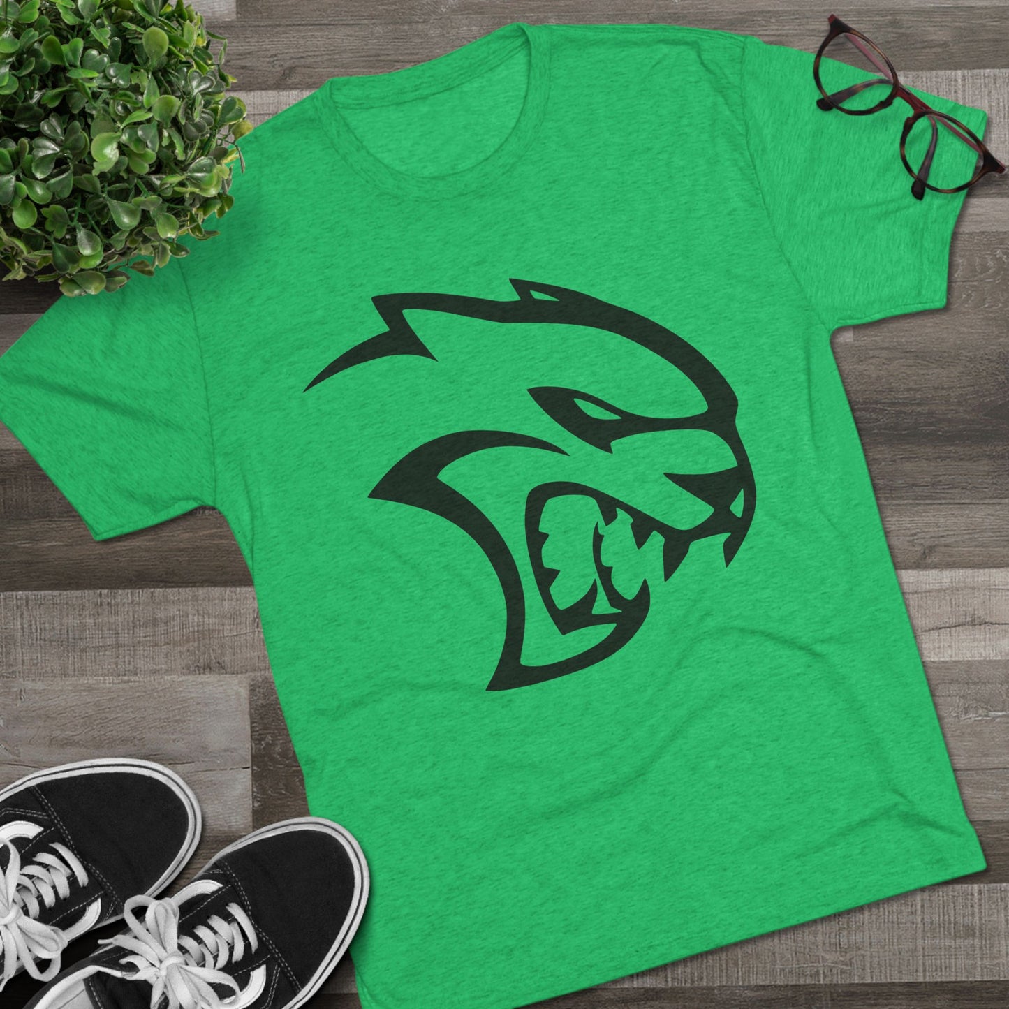 HELLCAT -WILL RUN Unisex Tri-Blend Crew Tee