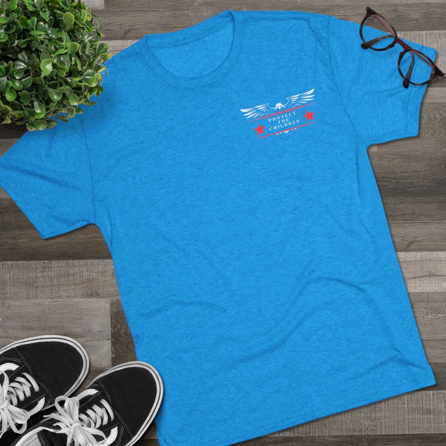Anti-Pedophile Jersey T-shirt - ATHLETIC FITTED Unisex - Reverse Design