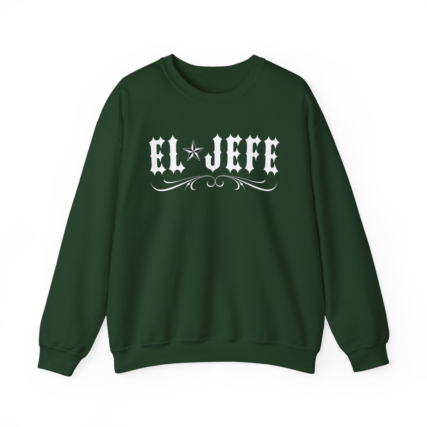 EL JEFE - Unisex Heavy Blend™ Crewneck Sweatshirt