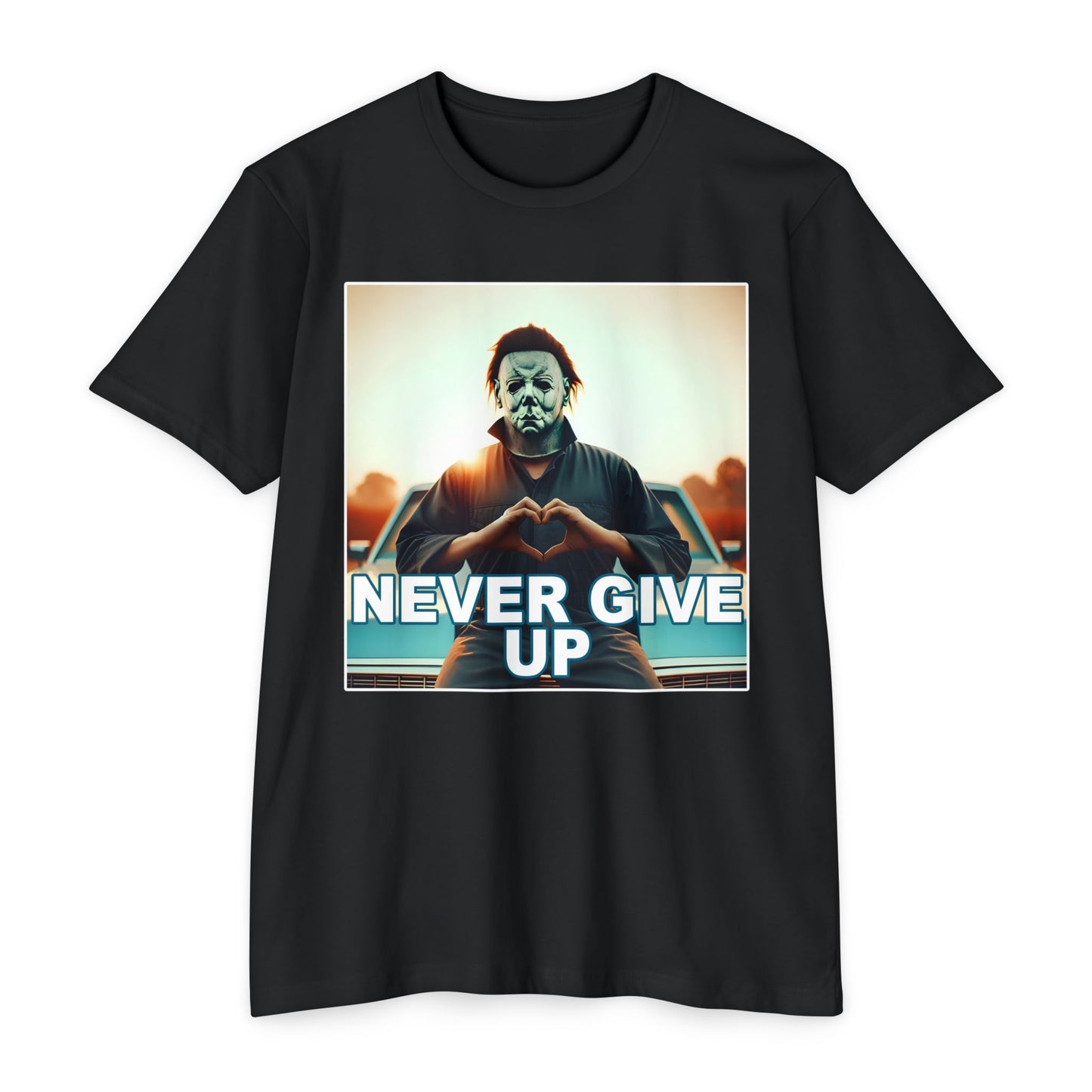 MICHEAL NEVER GIVE UP - Jersey T-shirt