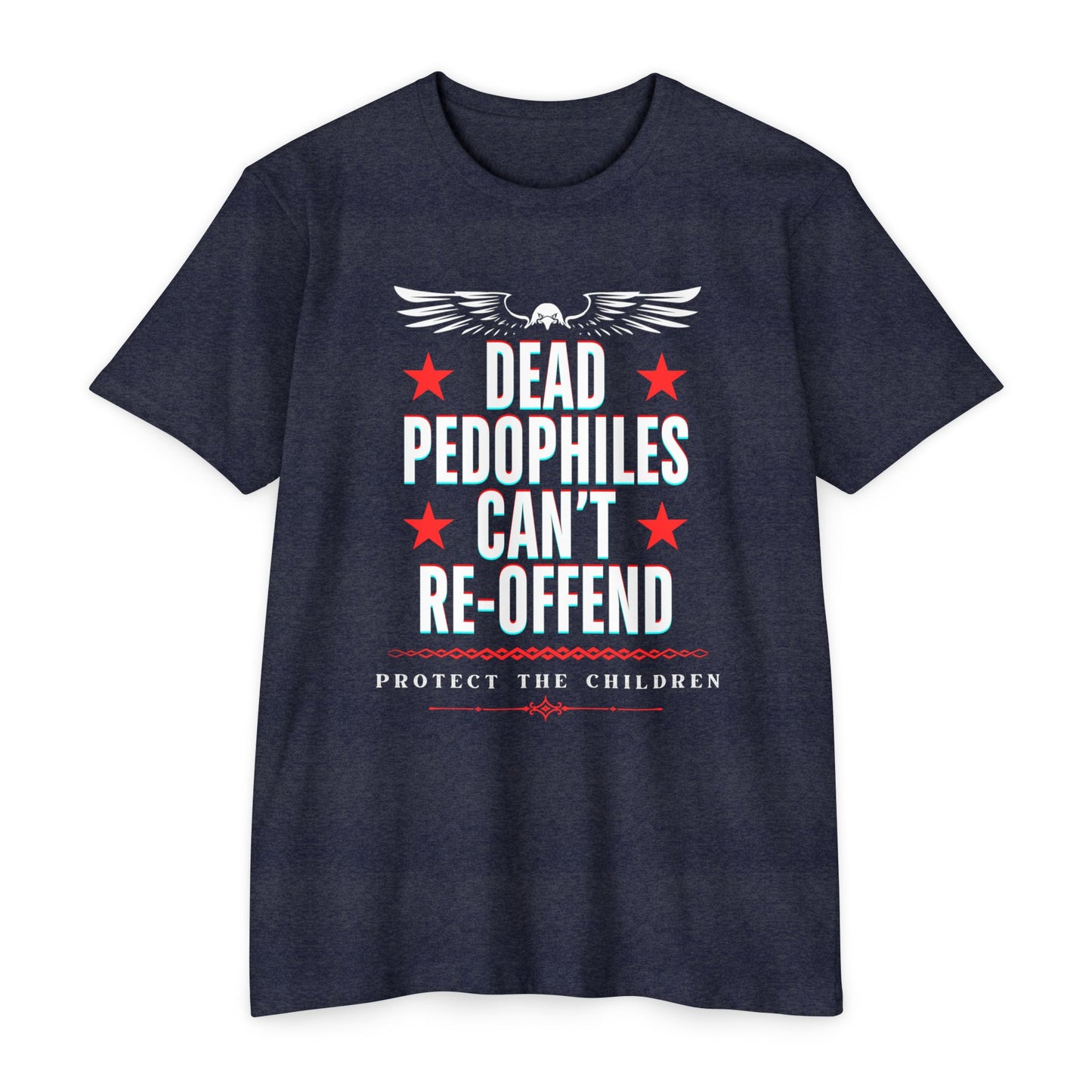Anti-Pedophile - TRADITIONAL FIT Jersey T-shirt - Unisex
