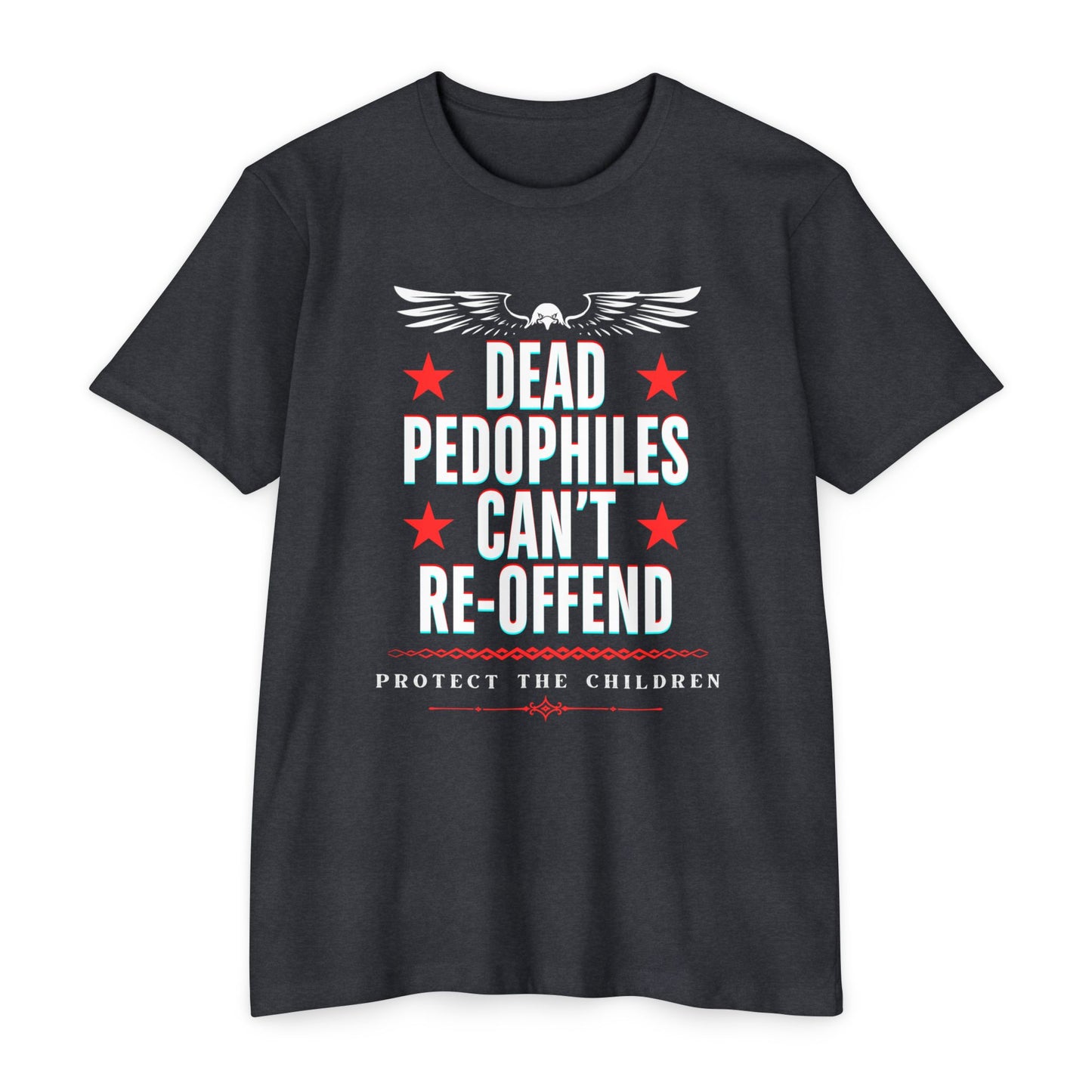 Anti-Pedophile - TRADITIONAL FIT Jersey T-shirt - Unisex