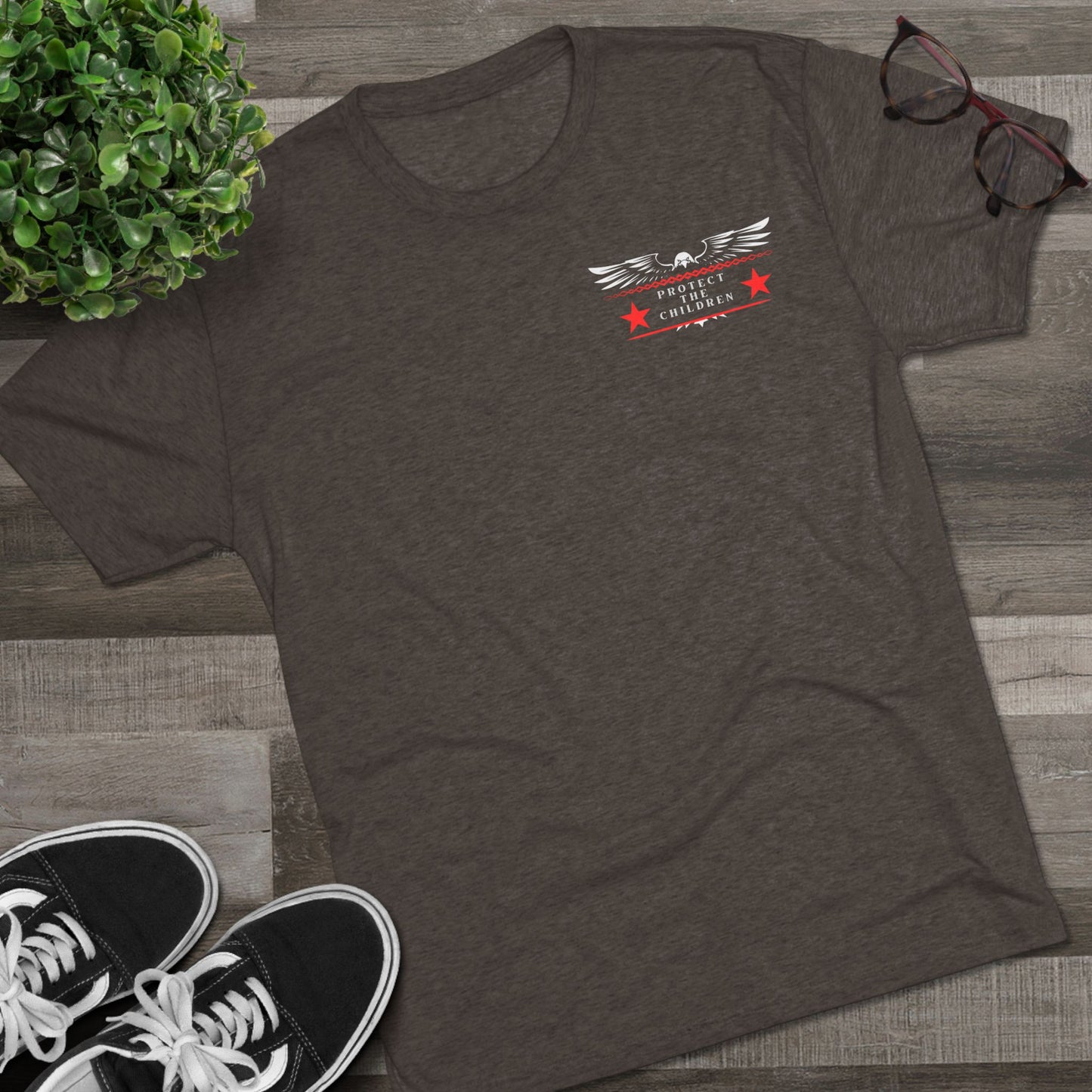 Anti-Pedophile Jersey T-shirt - ATHLETIC FITTED Unisex - Reverse Design