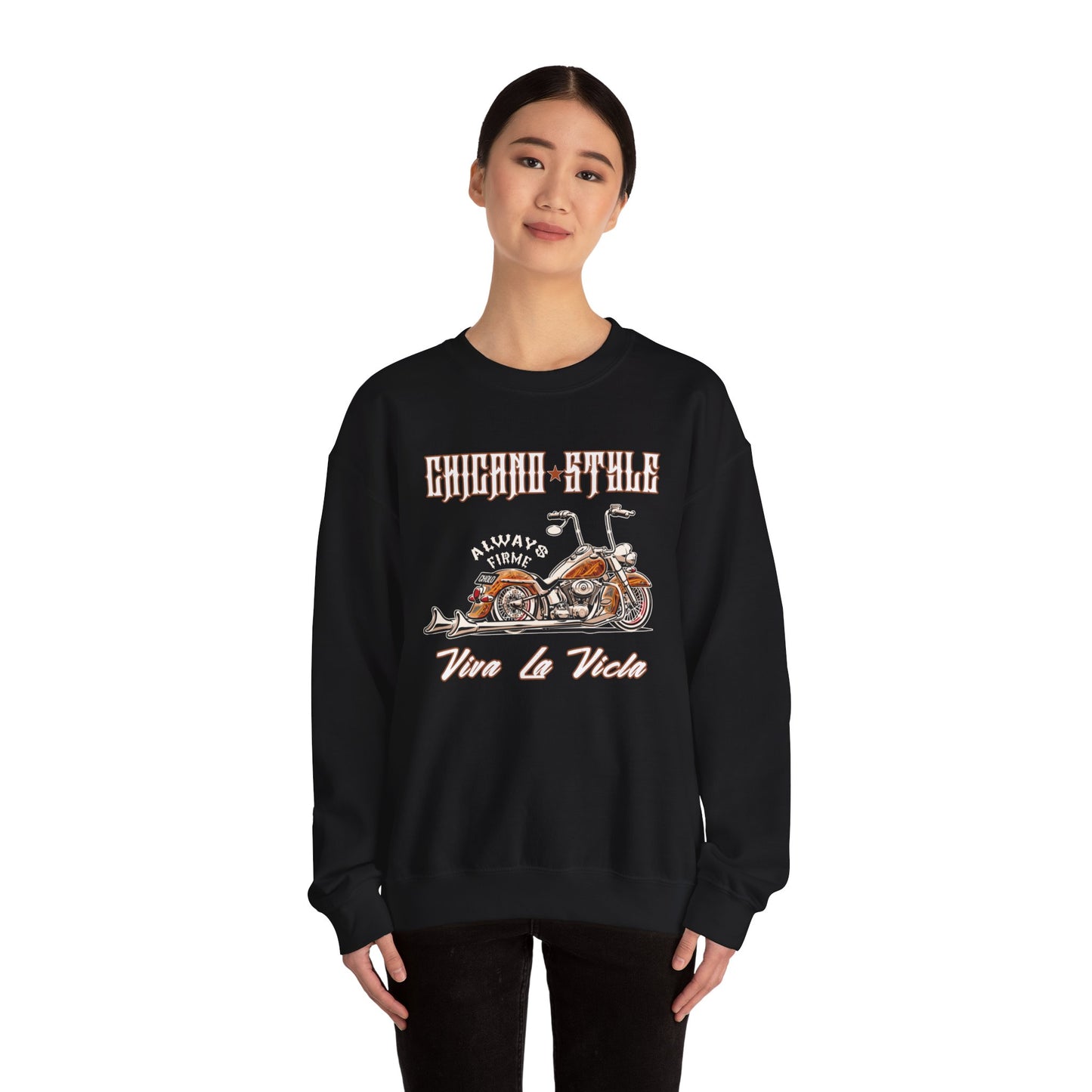 Chicano Style Vicla - Unisex Heavy Blend™ Crewneck Sweatshirt