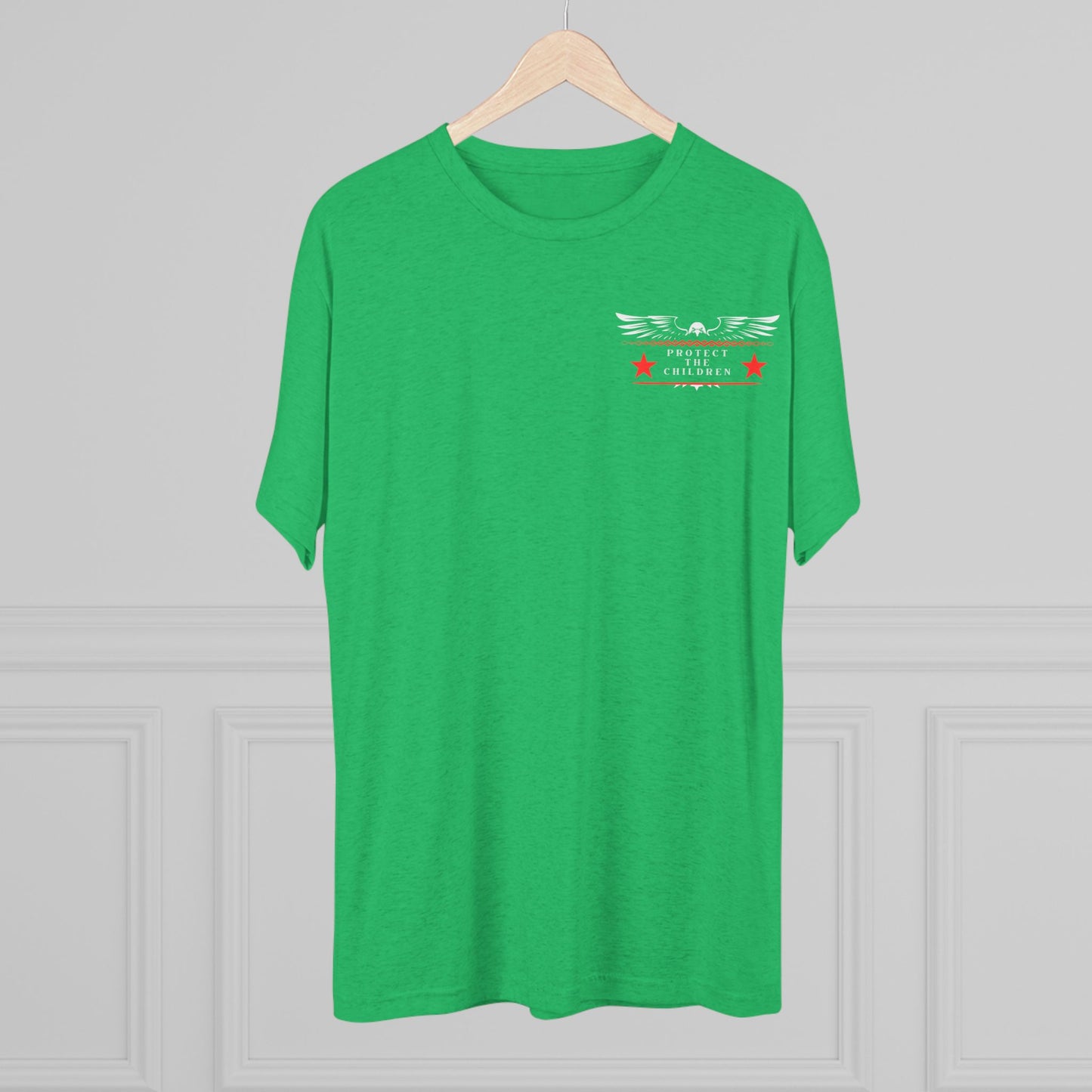 Anti-Pedophile Jersey T-shirt - ATHLETIC FITTED Unisex - Reverse Design