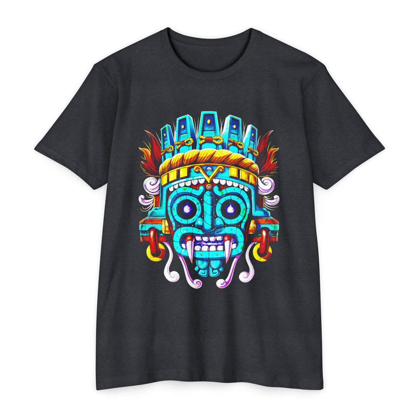 TLALOC AZTEC GOD OF WATER- Jersey T-shirt