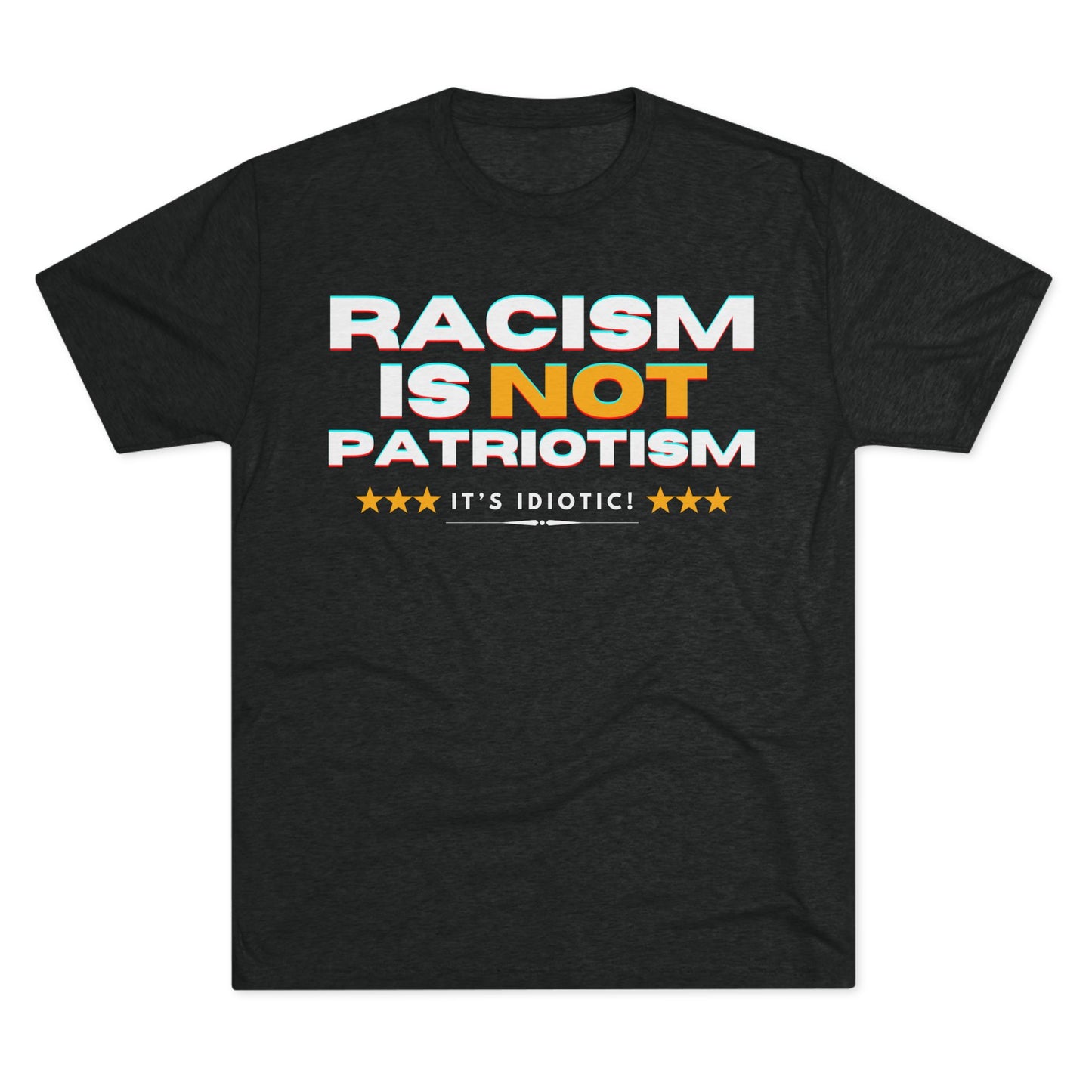Anti-Racism - ATHLETIC FITTED T-Shirt