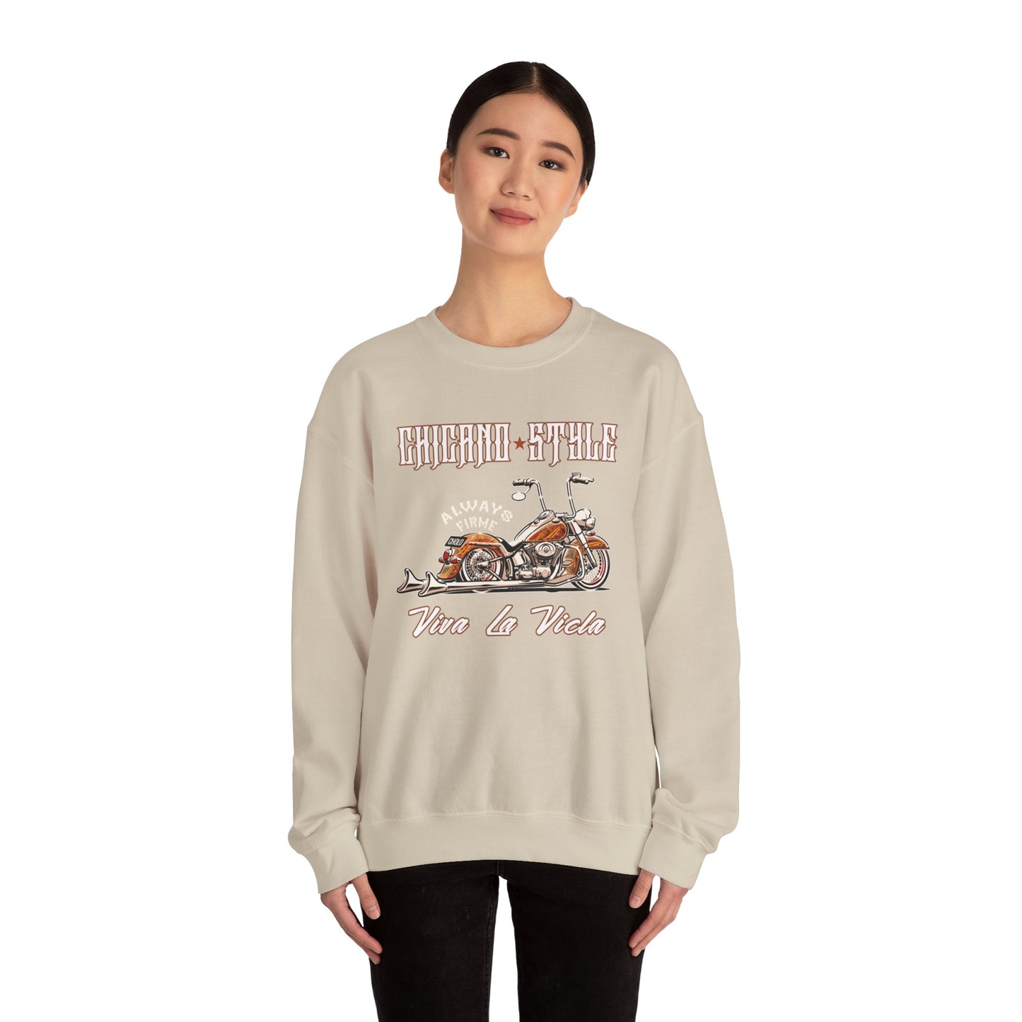 Chicano Style Vicla - Unisex Heavy Blend™ Crewneck Sweatshirt