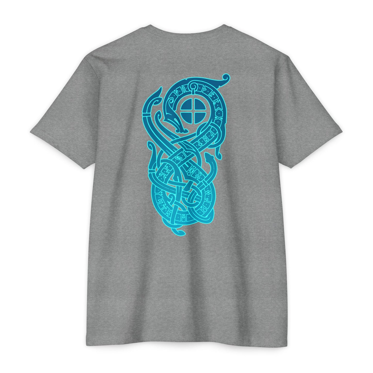 VALKNUT & RUNES Jörmungandr ON THE BACK- Jersey T-shirt