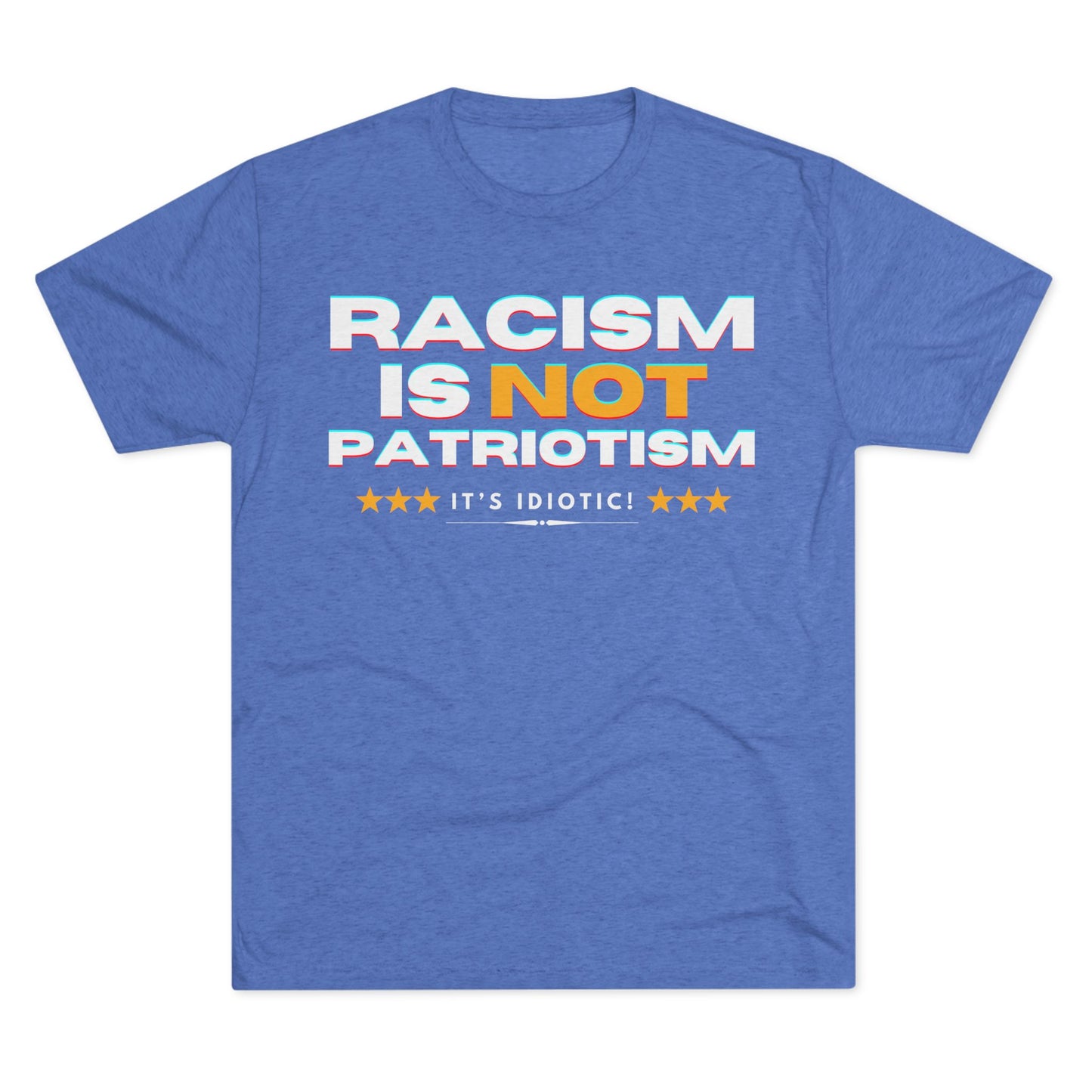 Anti-Racism - ATHLETIC FITTED T-Shirt