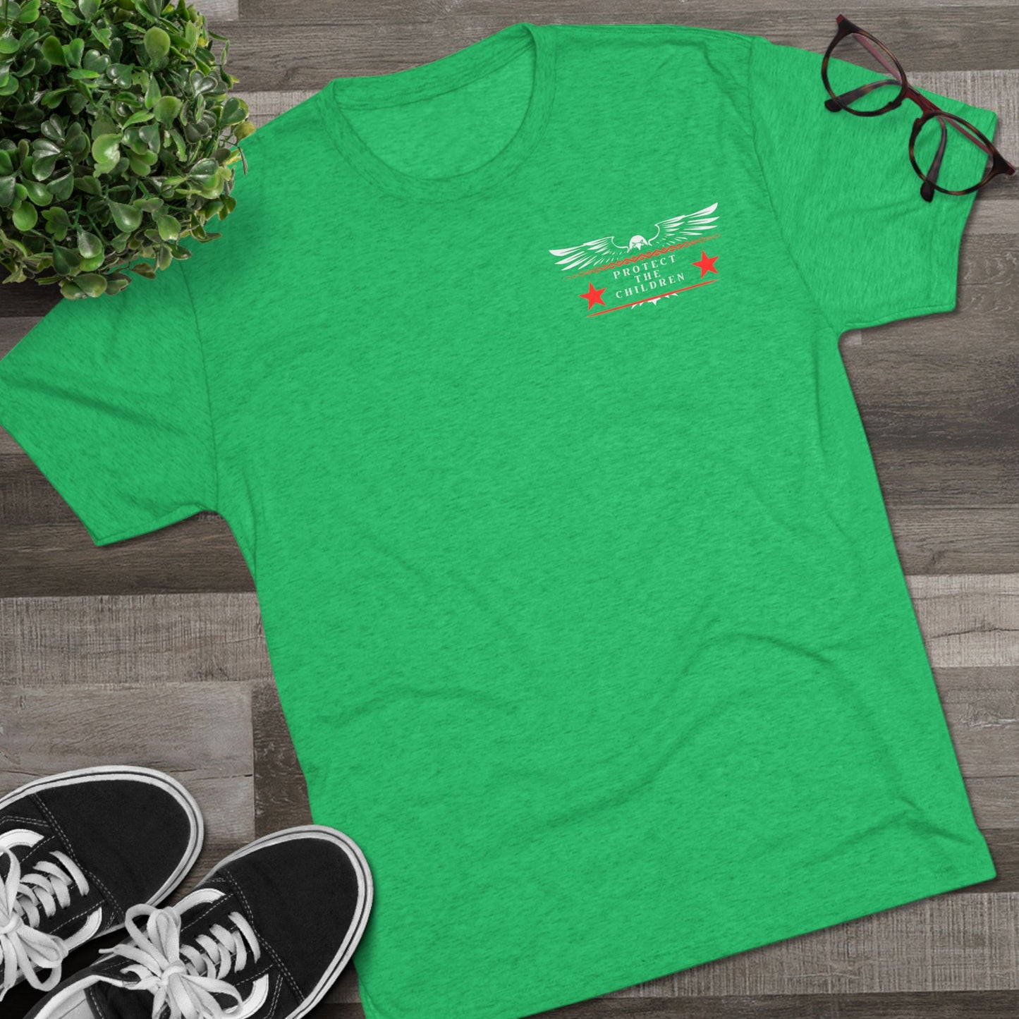Anti-Pedophile Jersey T-shirt - ATHLETIC FITTED Unisex - Reverse Design