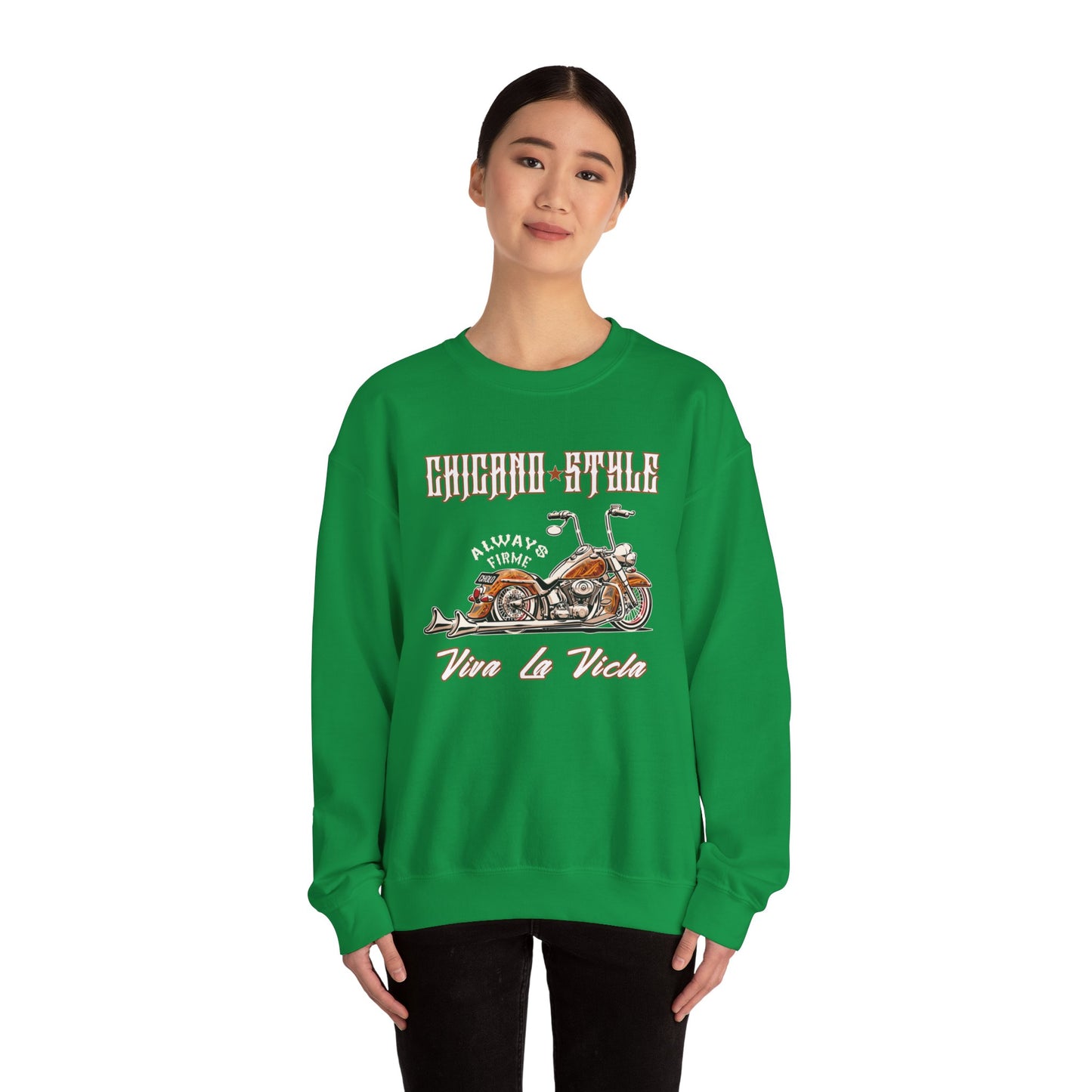 Chicano Style Vicla - Unisex Heavy Blend™ Crewneck Sweatshirt