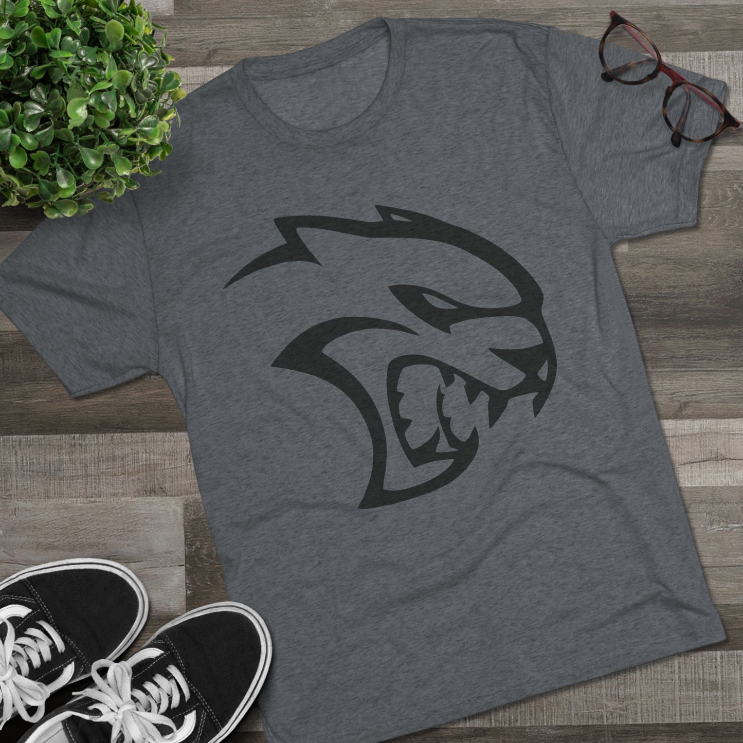 HELLCAT -WILL RUN Unisex Tri-Blend Crew Tee
