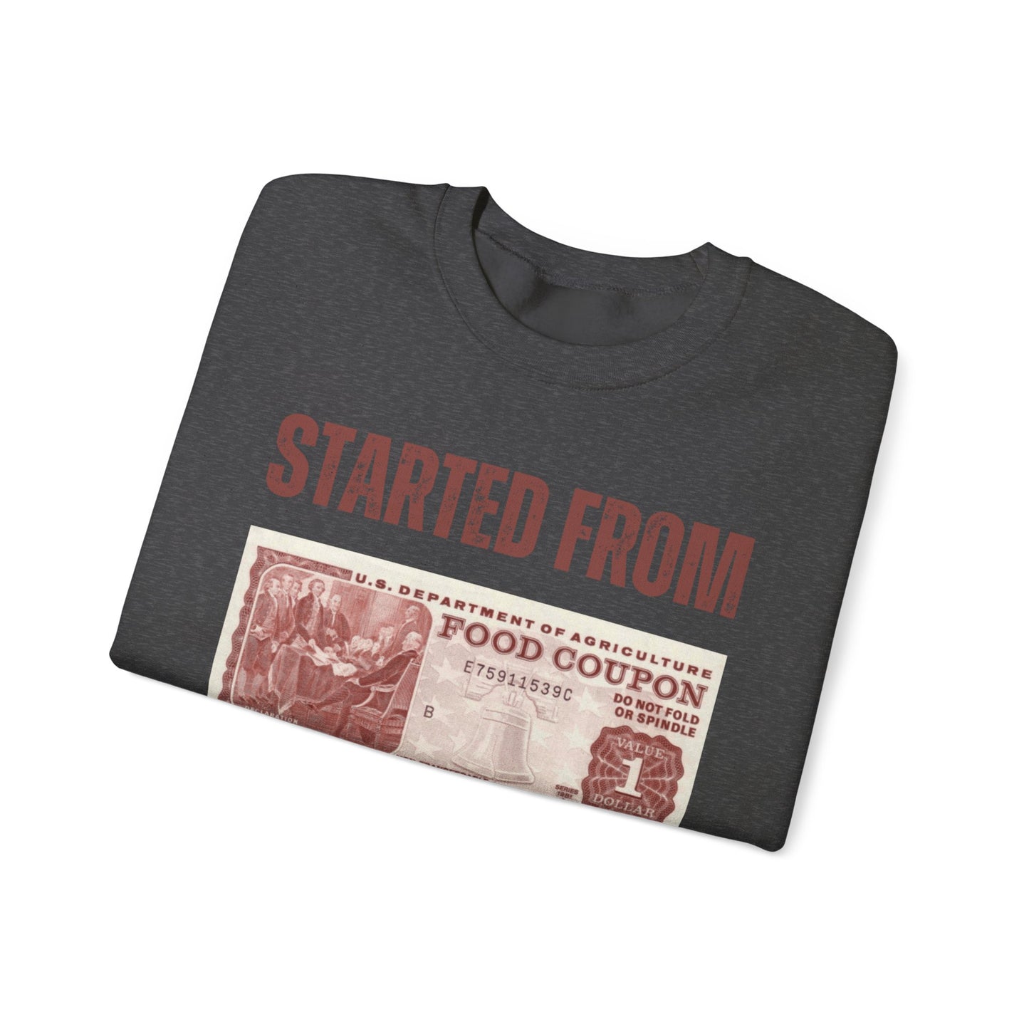 Started from the Bottom - Unisex Heavy Blend™ Crewneck Sweatshirt
