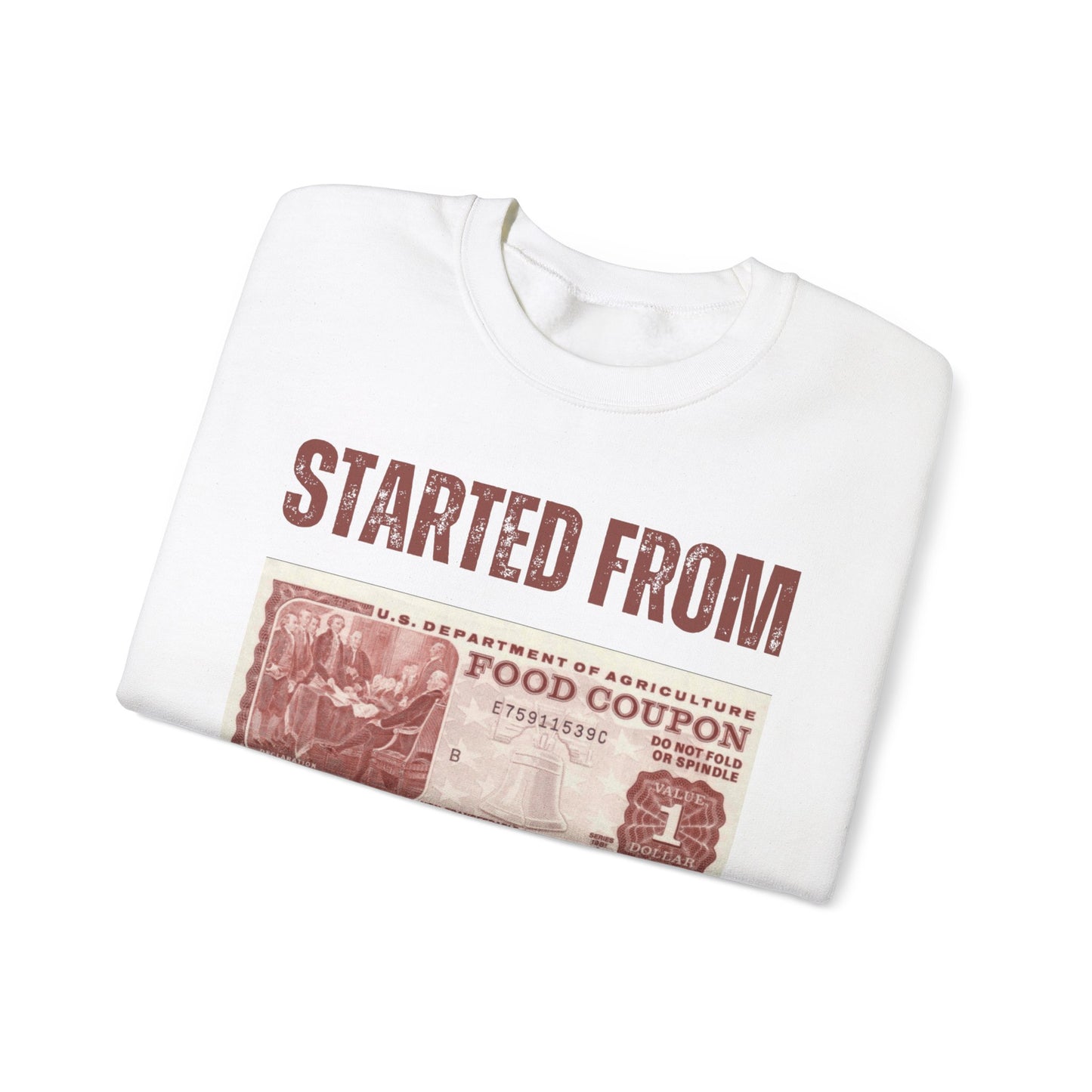 Started from the Bottom - Unisex Heavy Blend™ Crewneck Sweatshirt