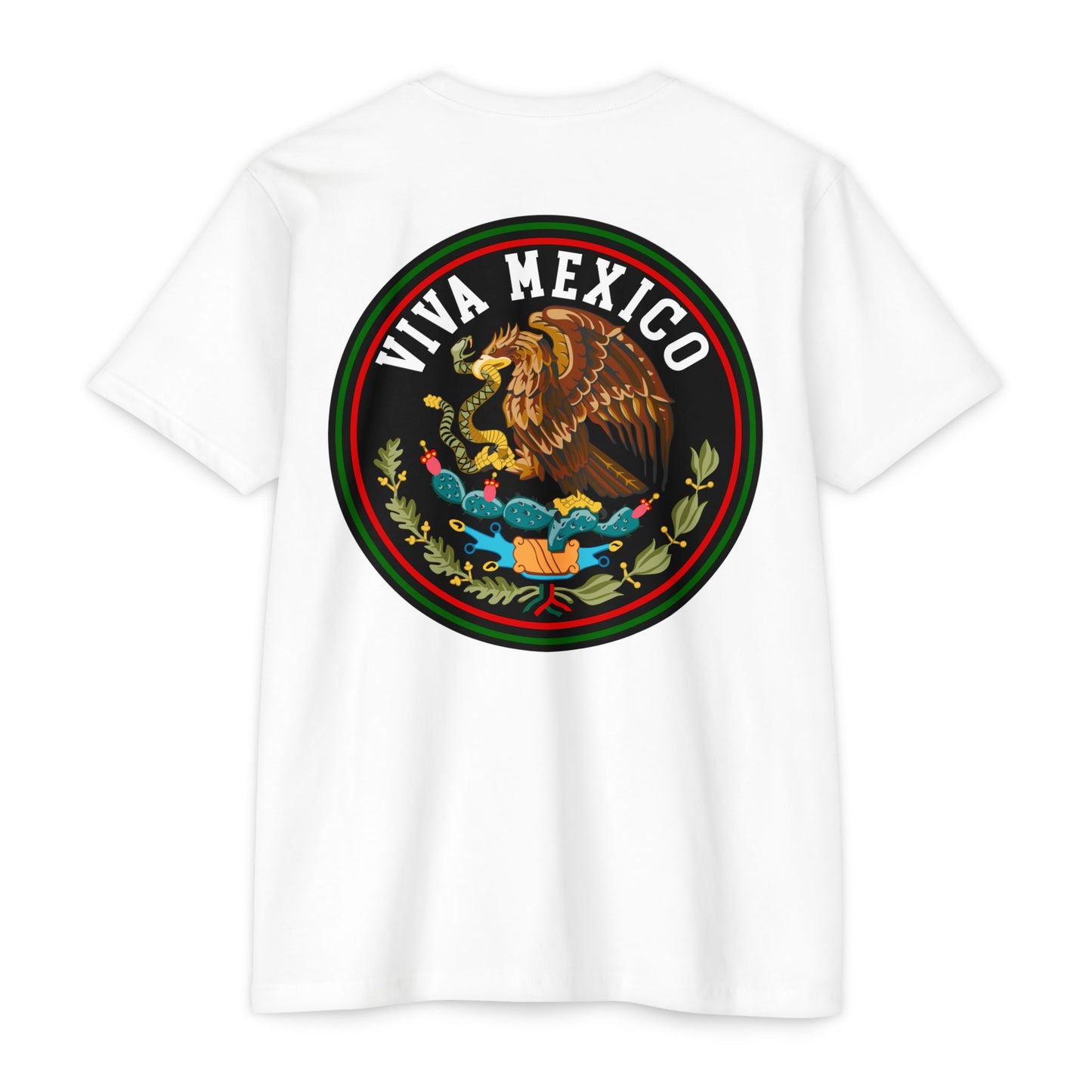 VIVA MEXICO "COLOR, FRONT & BACK"- Jersey T-shirt