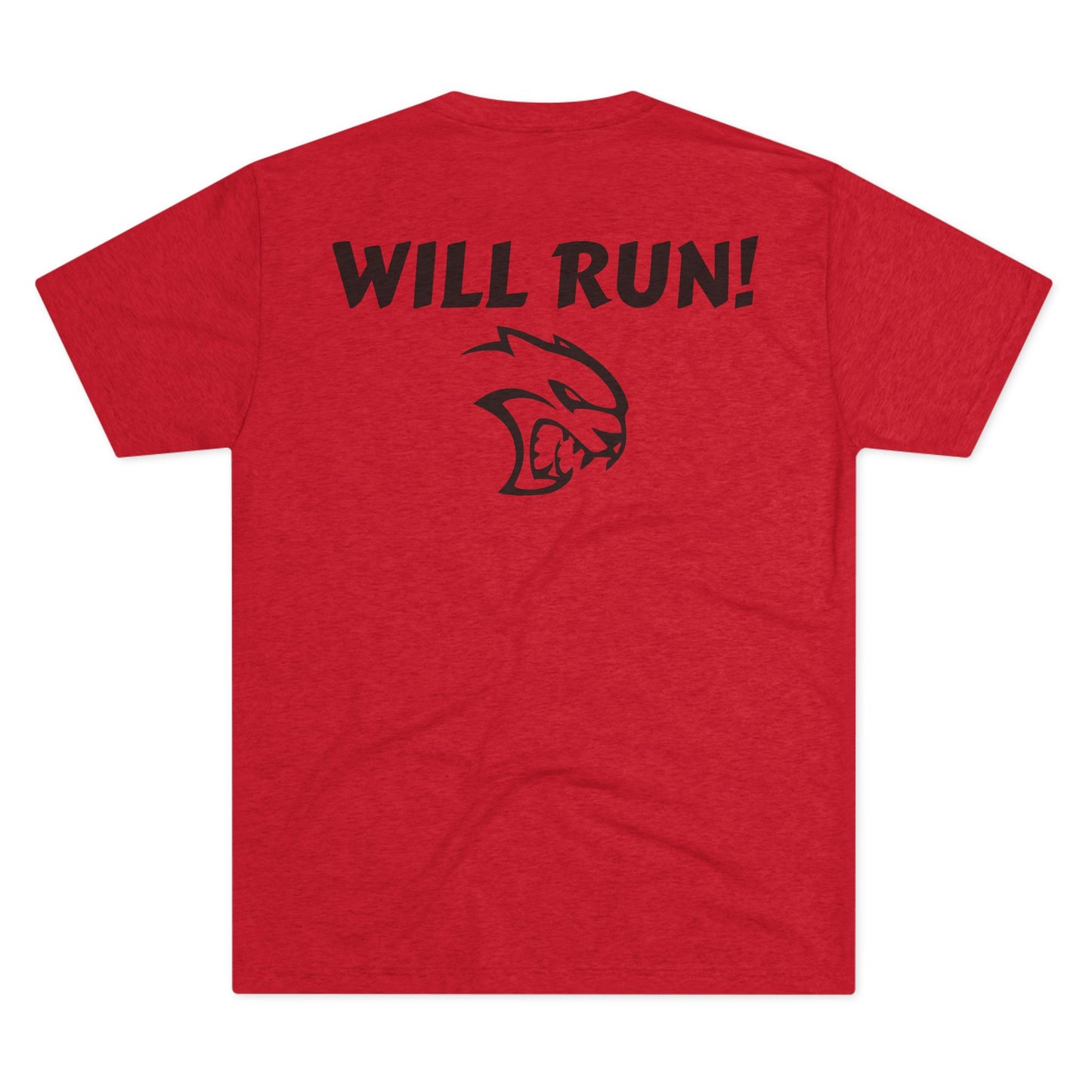 HELLCAT -WILL RUN Unisex Tri-Blend Crew Tee