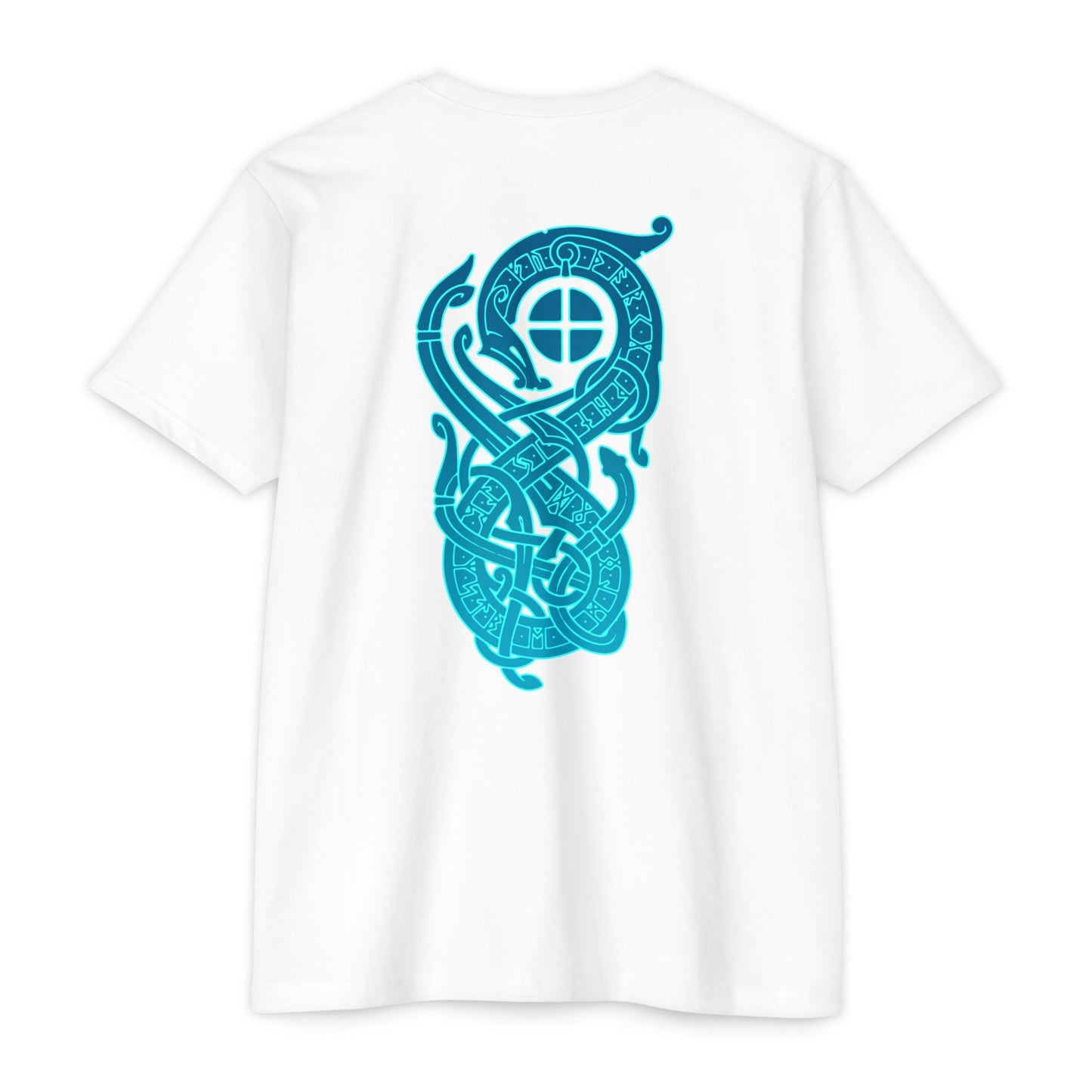 VALKNUT & RUNES Jörmungandr ON THE BACK- Jersey T-shirt