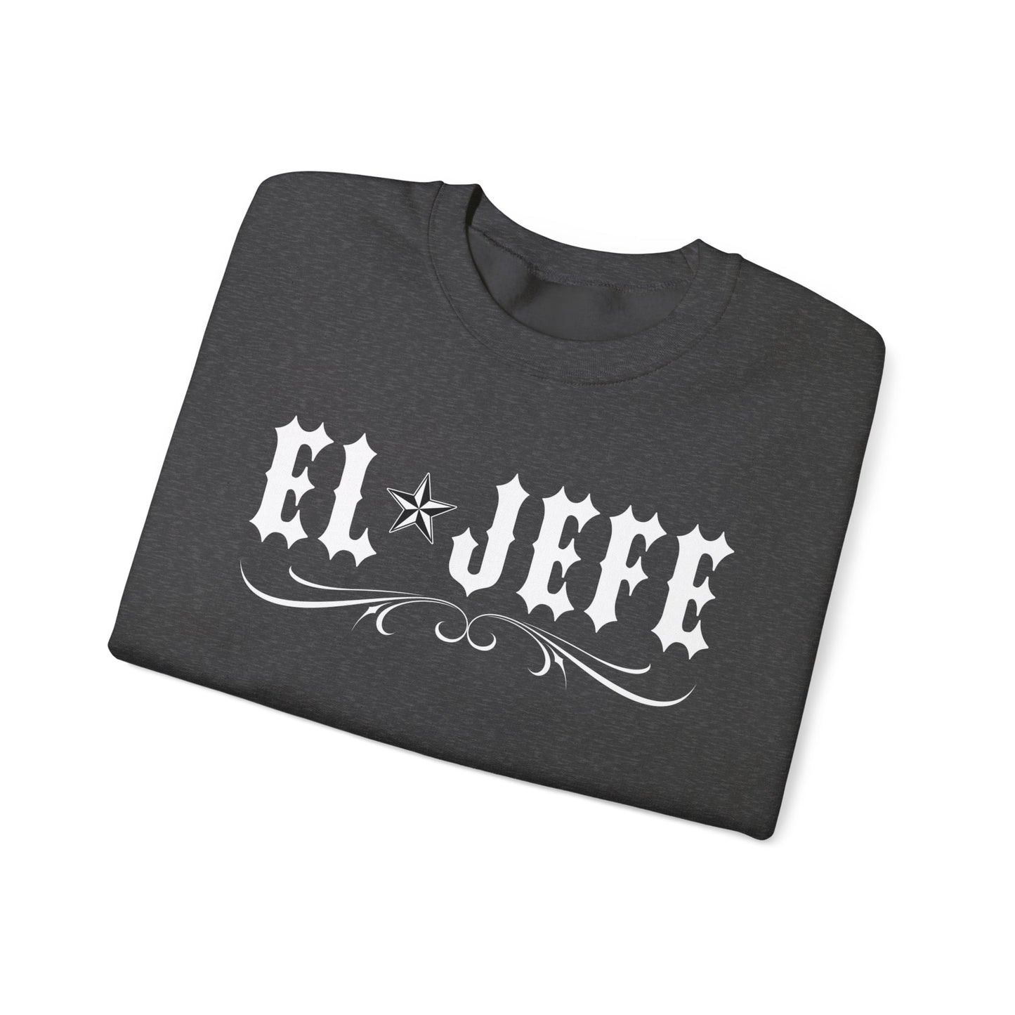 EL JEFE - Unisex Heavy Blend™ Crewneck Sweatshirt