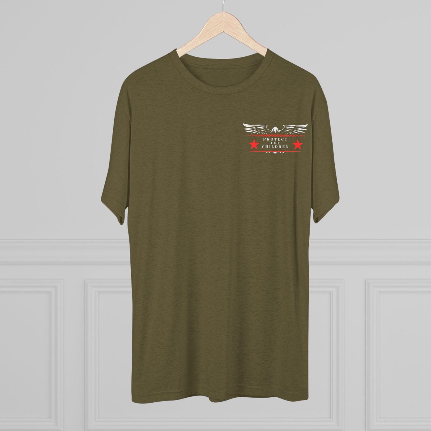 Anti-Pedophile Jersey T-shirt - ATHLETIC FITTED Unisex - Reverse Design