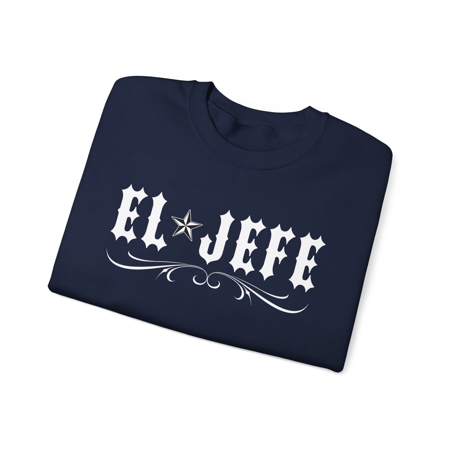 EL JEFE - Unisex Heavy Blend™ Crewneck Sweatshirt