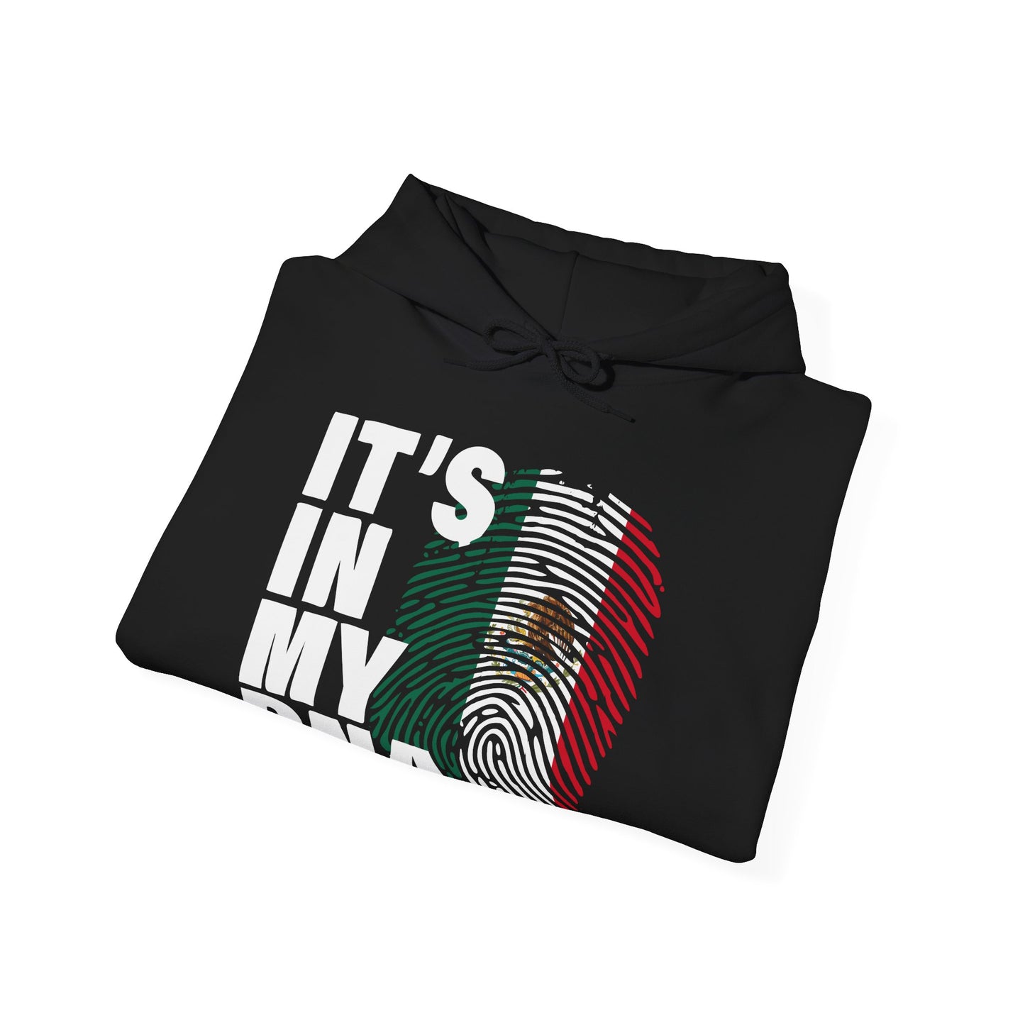 Mexican Pride 'It's in My DNA' Hoodie - Ethnic Heritage Sweatshirt, Cinco de Mayo Gift, Latinx Pride Shirt, Mexican Flag Apparel, Hispanic