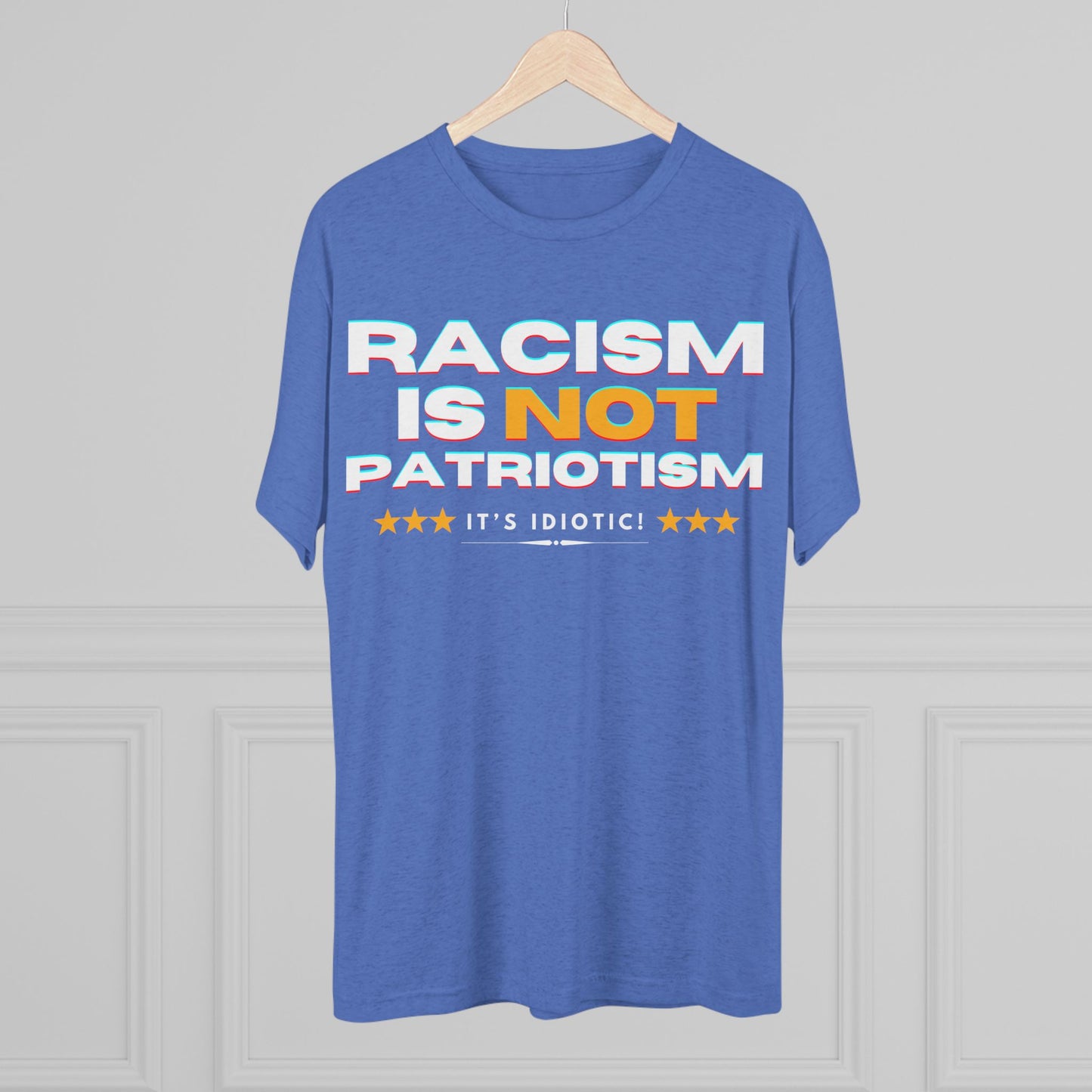 Anti-Racism - ATHLETIC FITTED T-Shirt