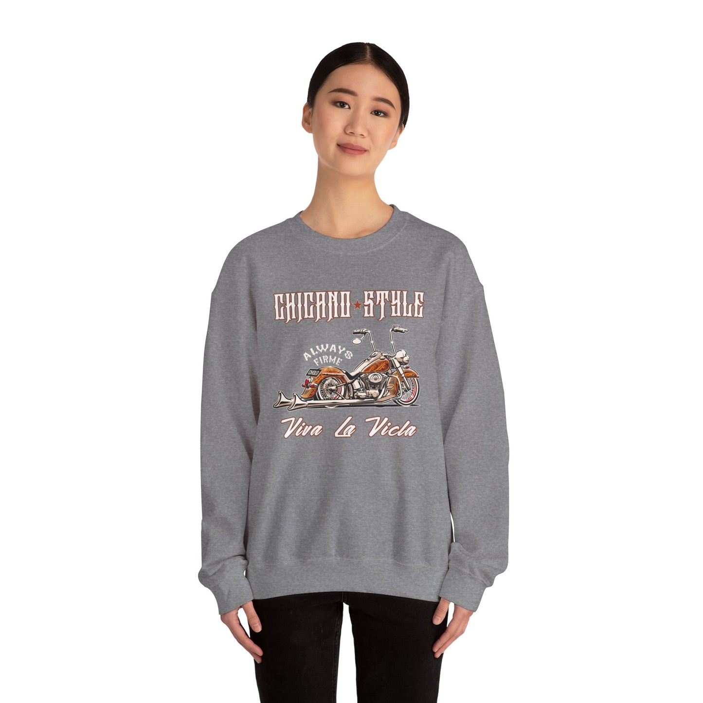Chicano Style Vicla - Unisex Heavy Blend™ Crewneck Sweatshirt