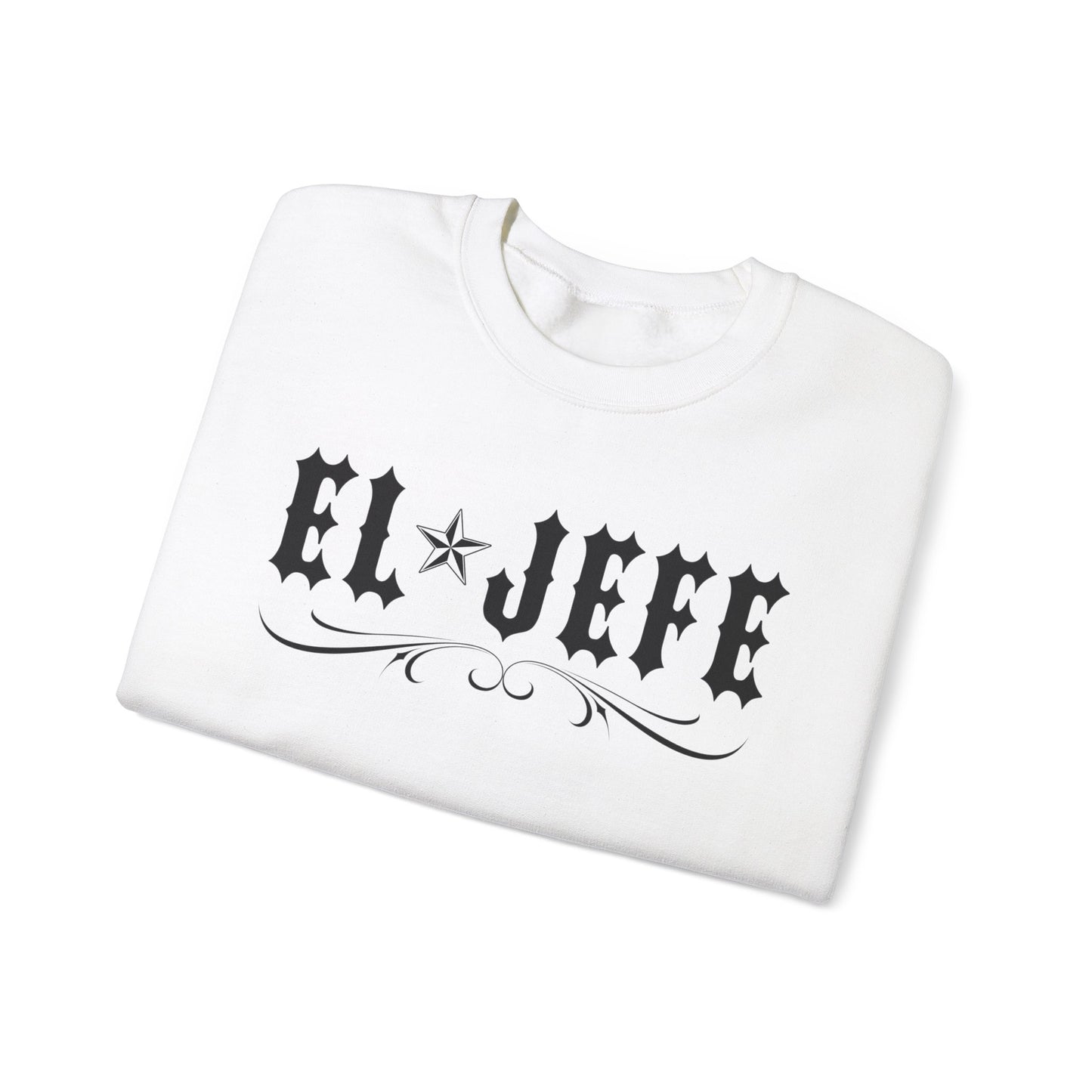 EL JEFE - Unisex Heavy Blend™ Crewneck Sweatshirt
