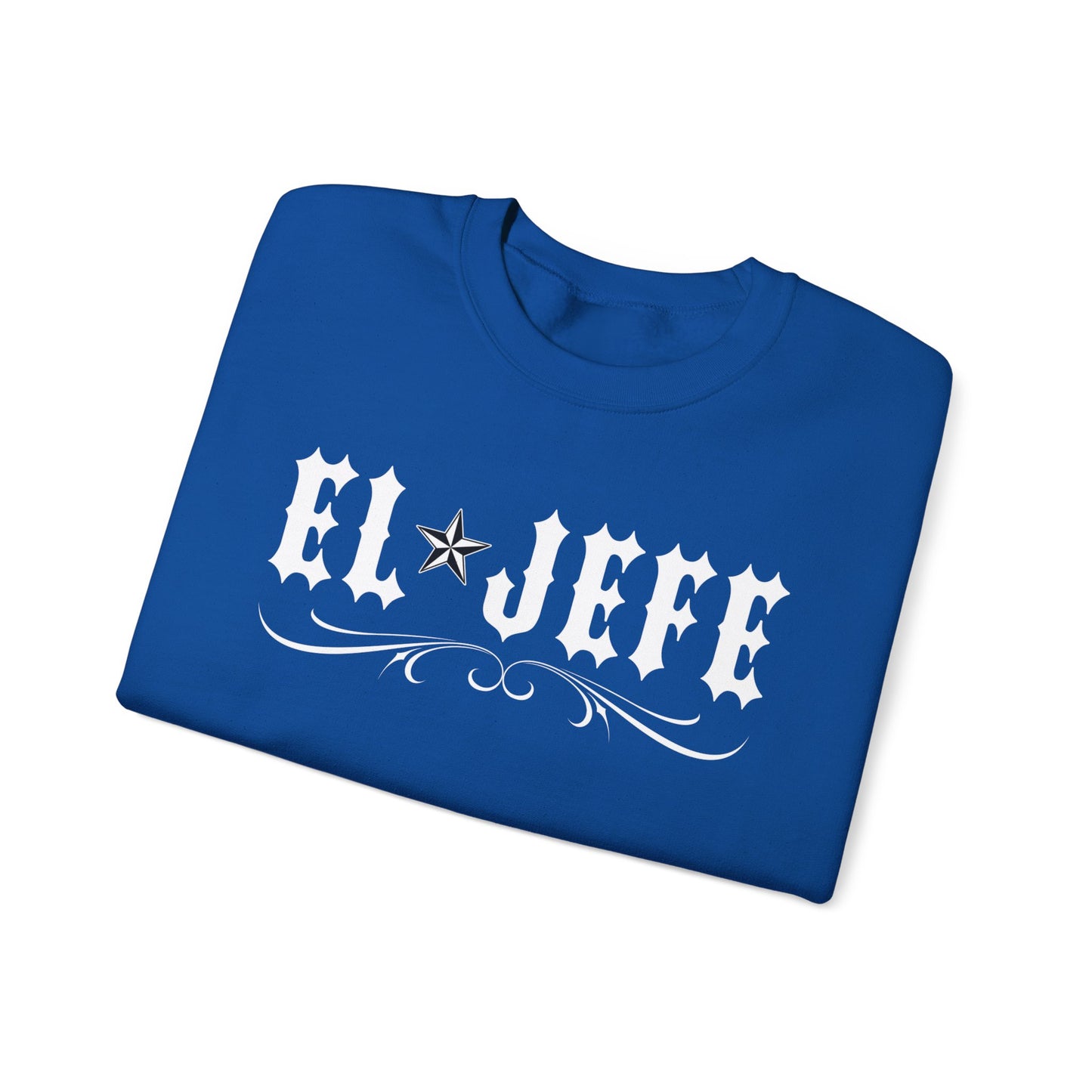 EL JEFE - Unisex Heavy Blend™ Crewneck Sweatshirt