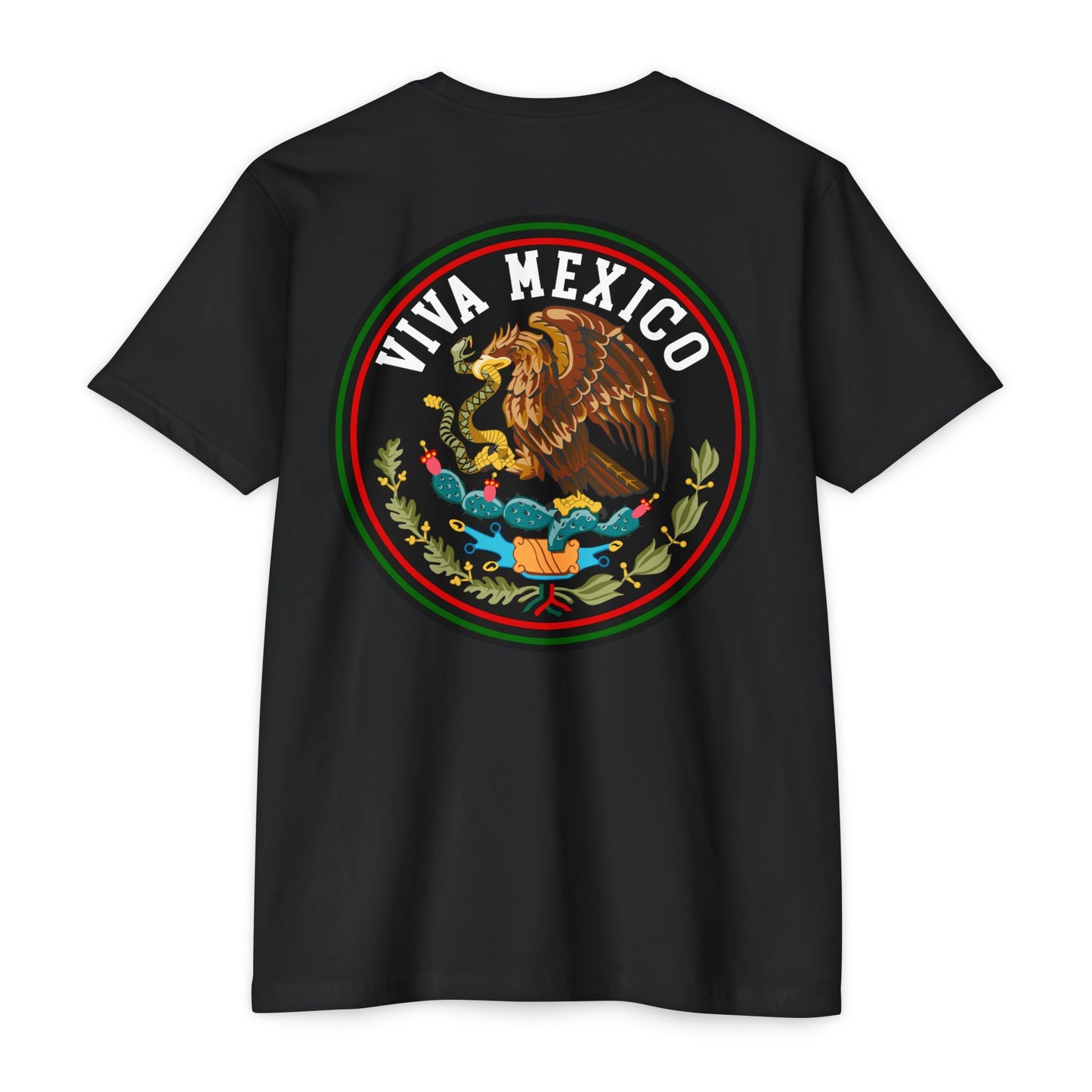 VIVA MEXICO "COLOR, FRONT & BACK"- Jersey T-shirt