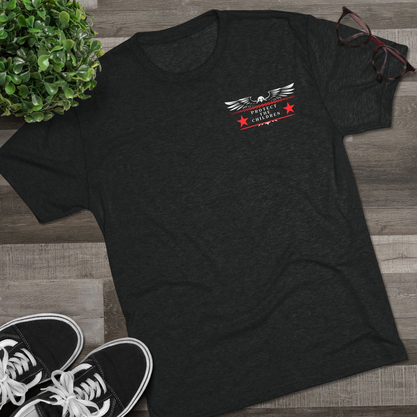 Anti-Pedophile Jersey T-shirt - ATHLETIC FITTED Unisex - Reverse Design