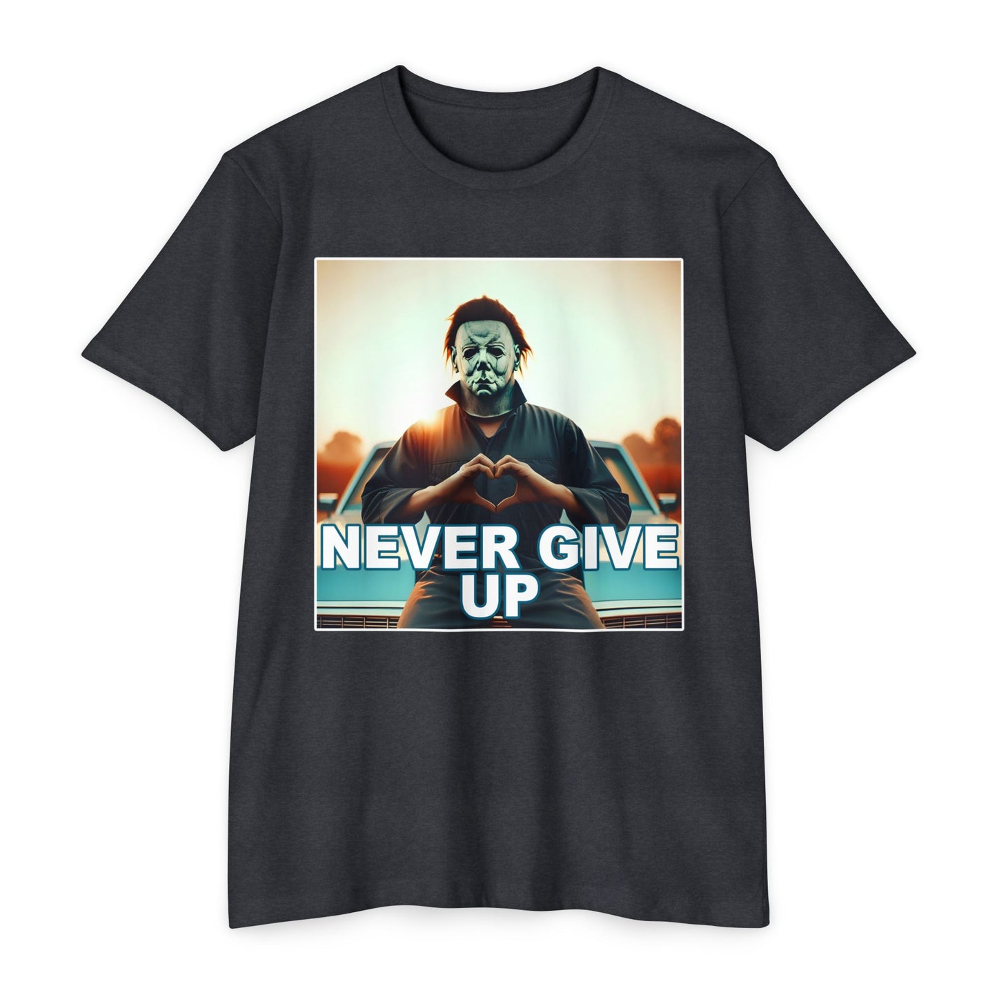 MICHEAL NEVER GIVE UP - Jersey T-shirt