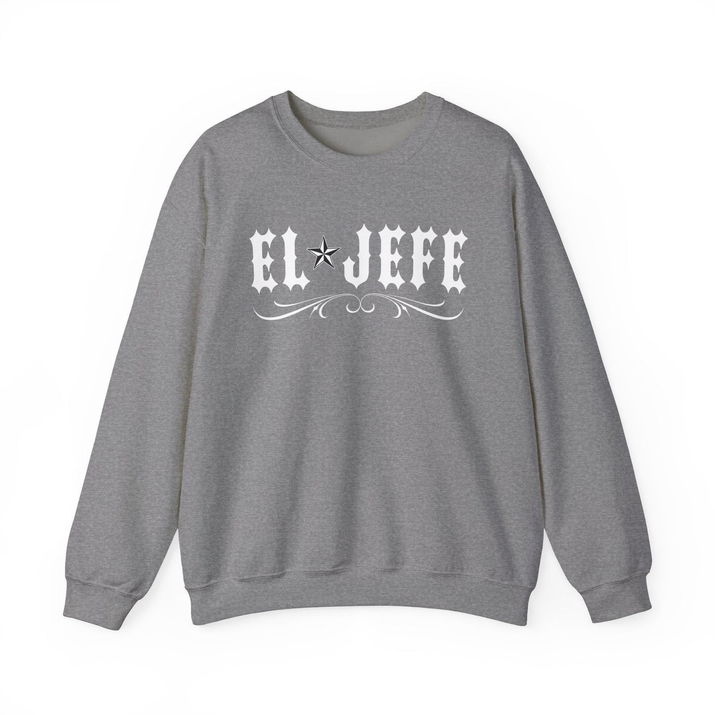 EL JEFE - Unisex Heavy Blend™ Crewneck Sweatshirt