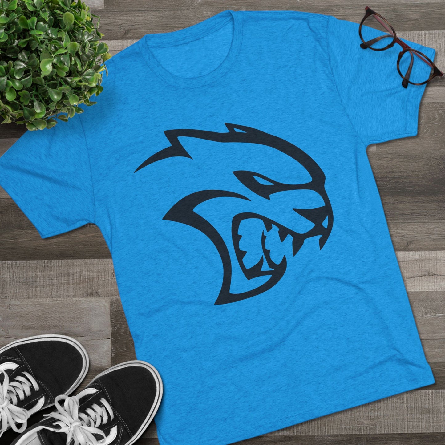 HELLCAT -WILL RUN Unisex Tri-Blend Crew Tee