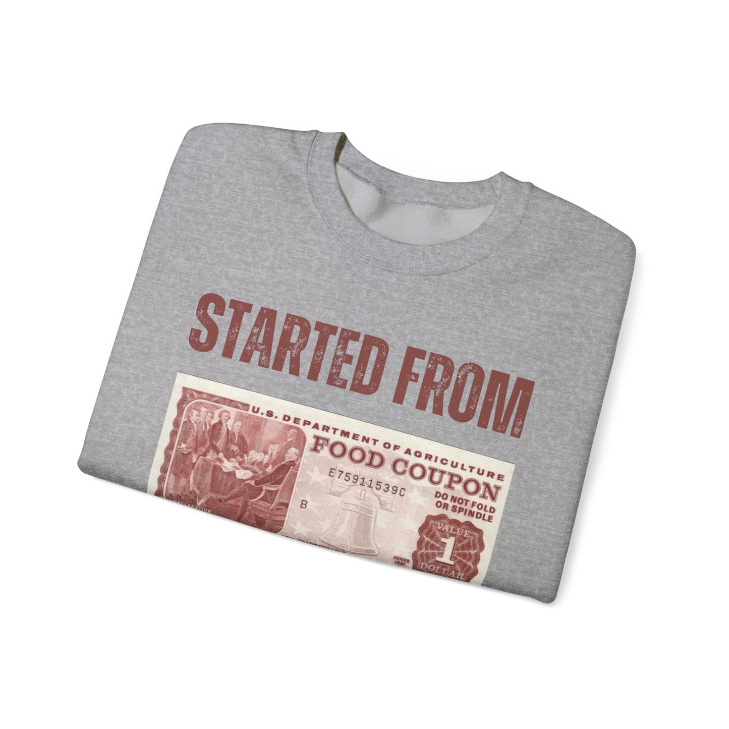 Started from the Bottom - Unisex Heavy Blend™ Crewneck Sweatshirt