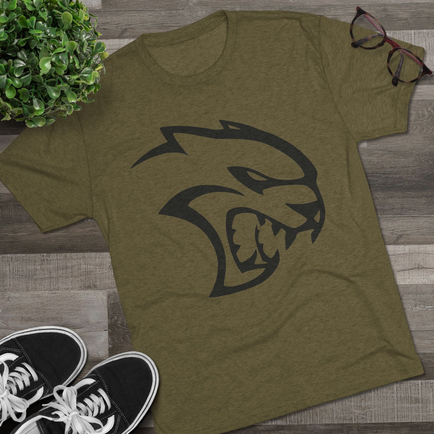HELLCAT -WILL RUN Unisex Tri-Blend Crew Tee