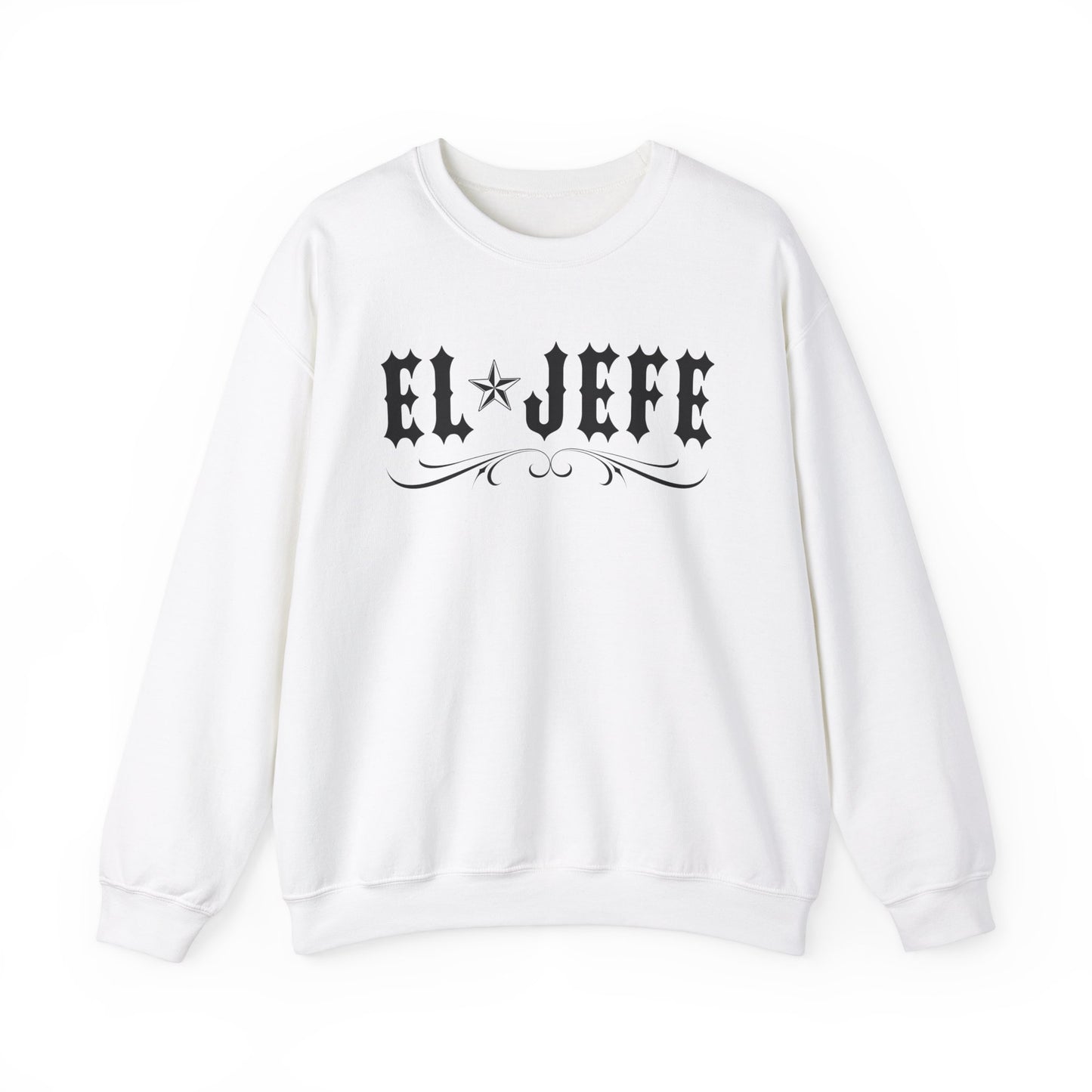 EL JEFE - Unisex Heavy Blend™ Crewneck Sweatshirt