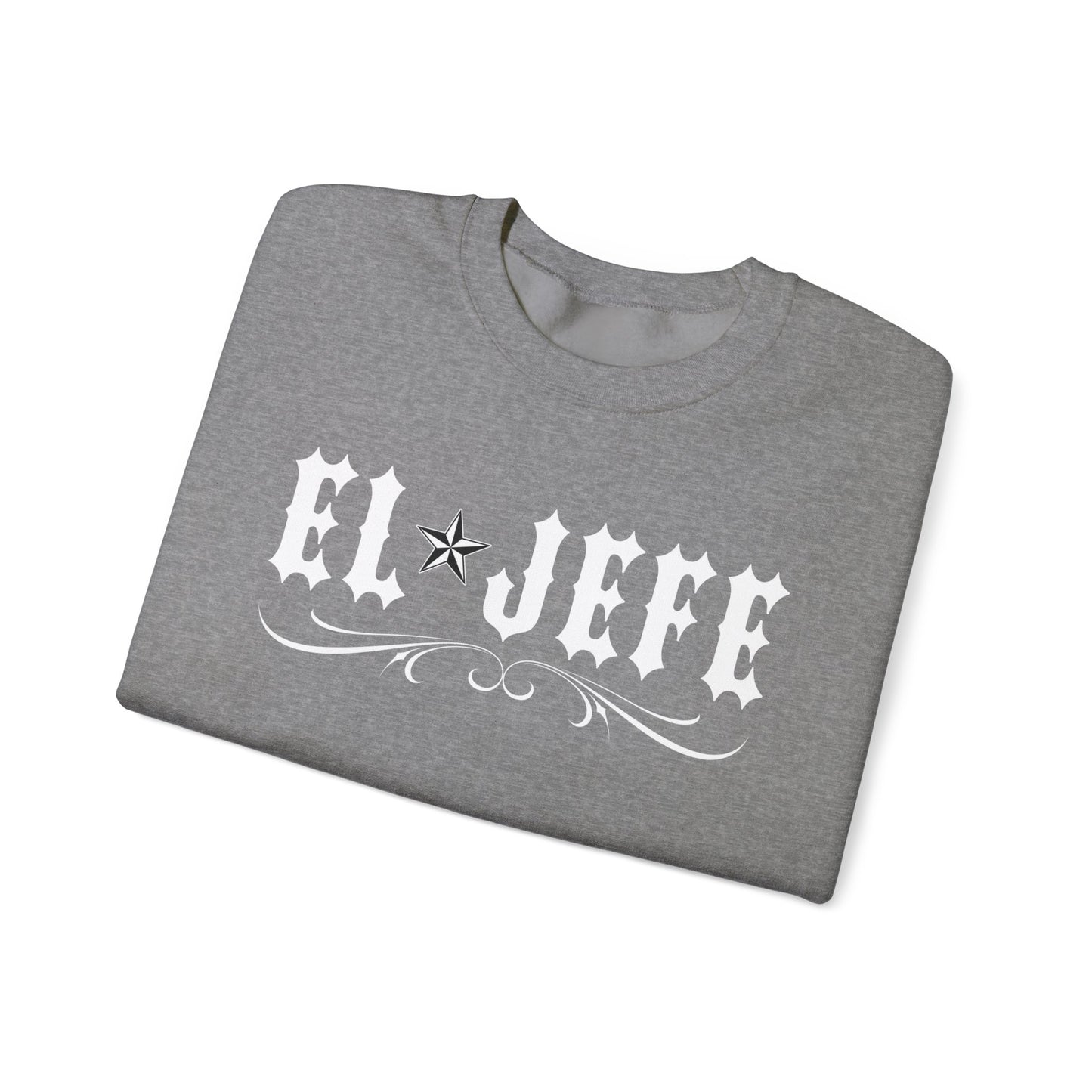 EL JEFE - Unisex Heavy Blend™ Crewneck Sweatshirt