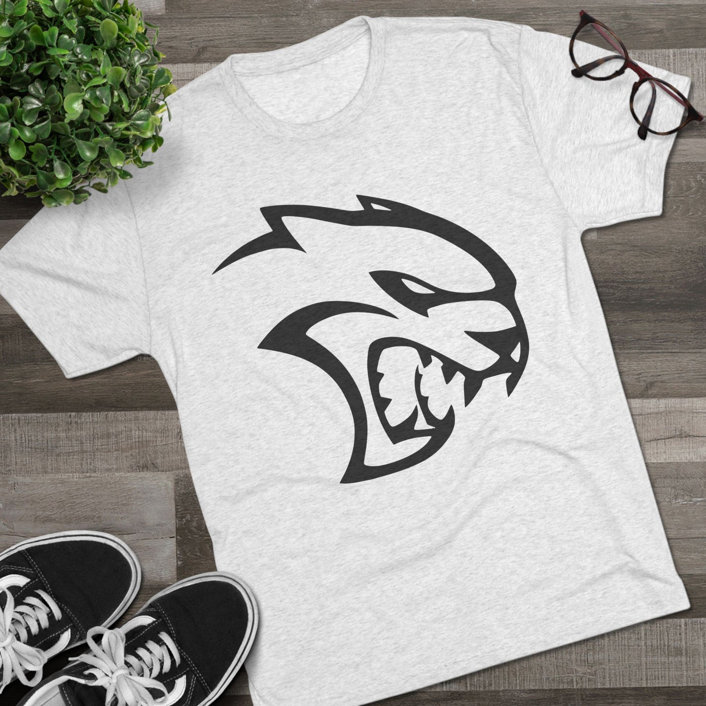 HELLCAT -WILL RUN Unisex Tri-Blend Crew Tee