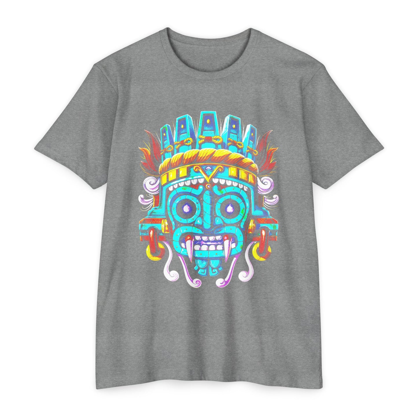 TLALOC AZTEC GOD OF WATER- Jersey T-shirt
