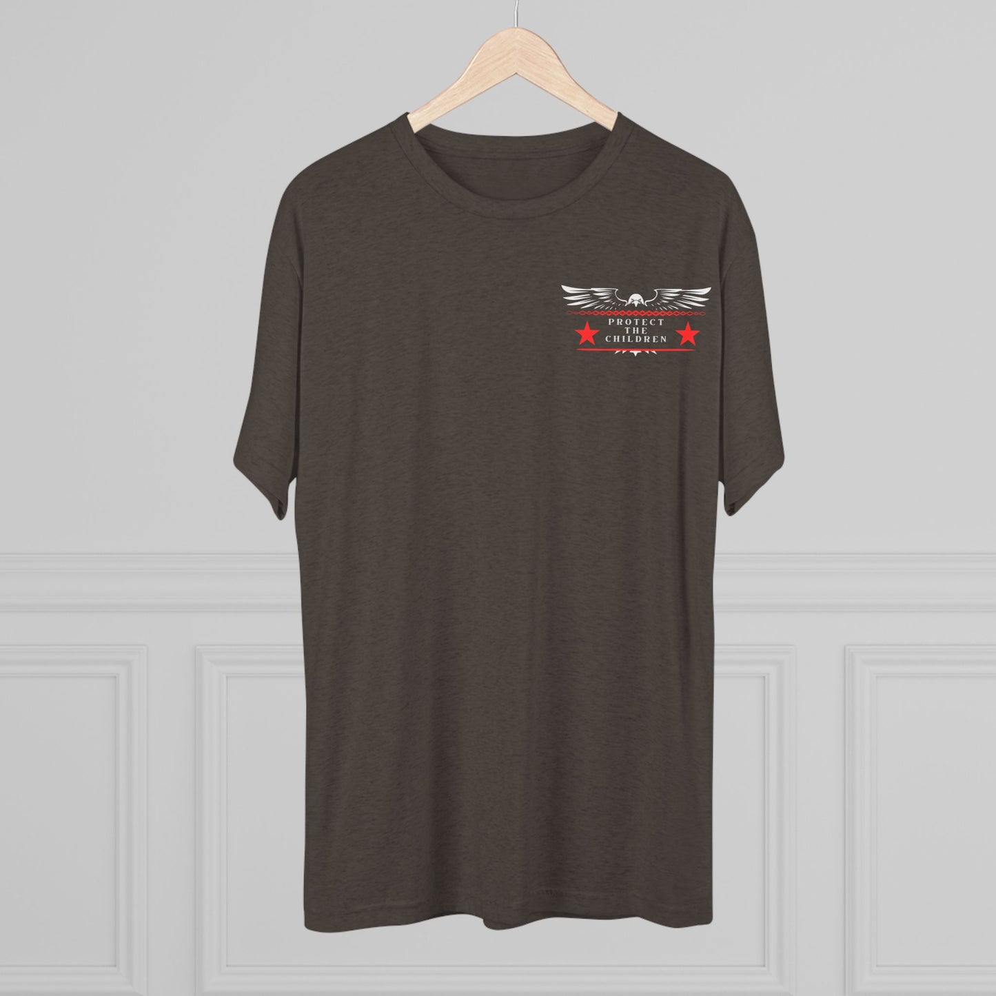 Anti-Pedophile Jersey T-shirt - ATHLETIC FITTED Unisex - Reverse Design